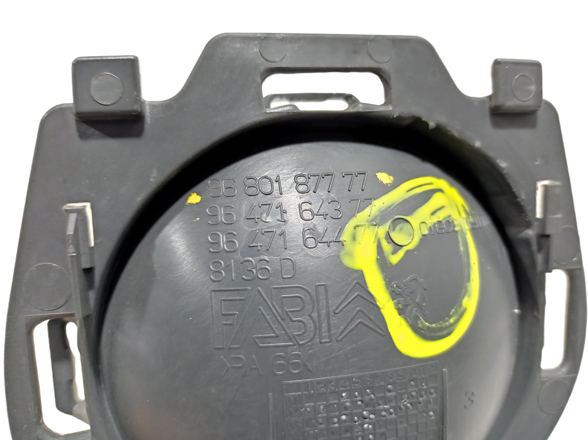 Maçaneta Interna Direita Citroen C3 2006 9680187777 V306 5
