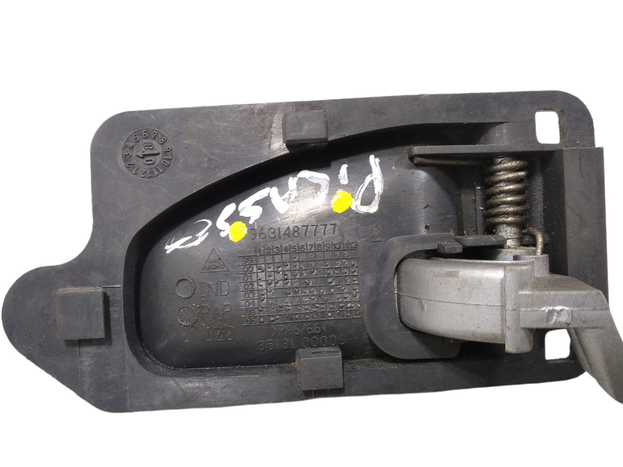 Maçaneta Interna Traseira Esquerda Citroen Picasso V286 4