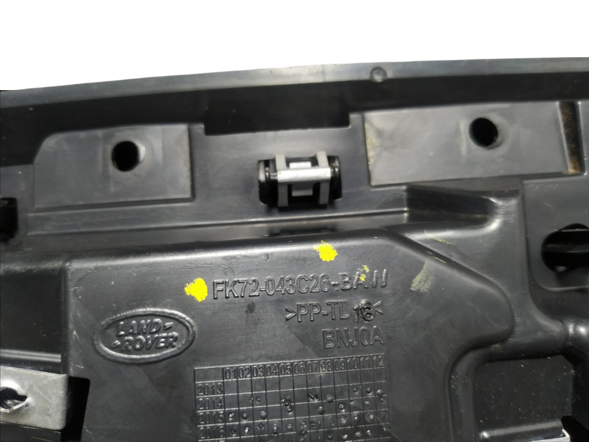 Acabamento Console Central Direito Discovery 2018 Fk72043c26 8
