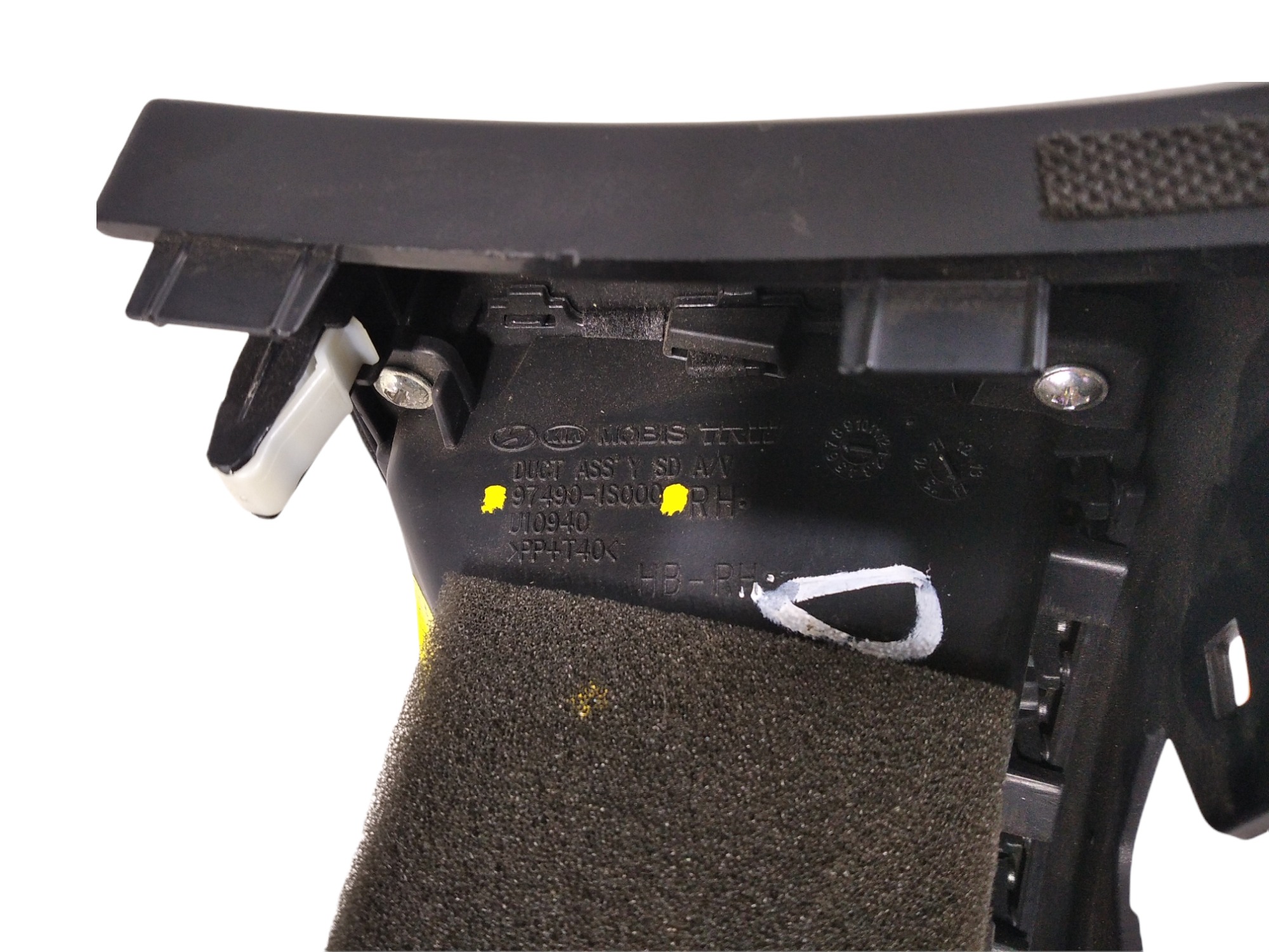Difusor Ar Direito Painel Hyundai Hb20 2014 A 2018 V250 8