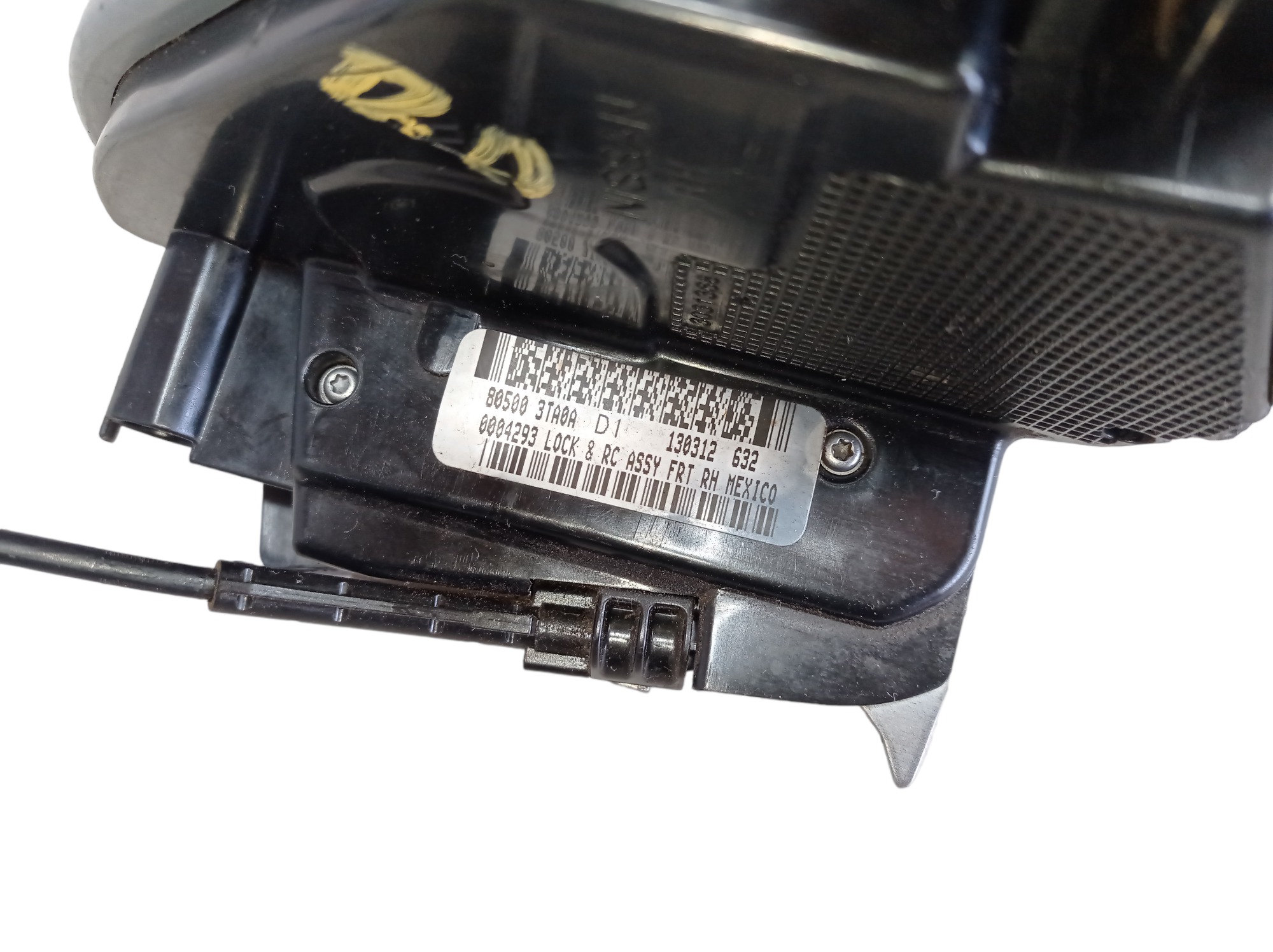 Fechadura Dianteiro Direito Nissan Altima 2014 V564 3