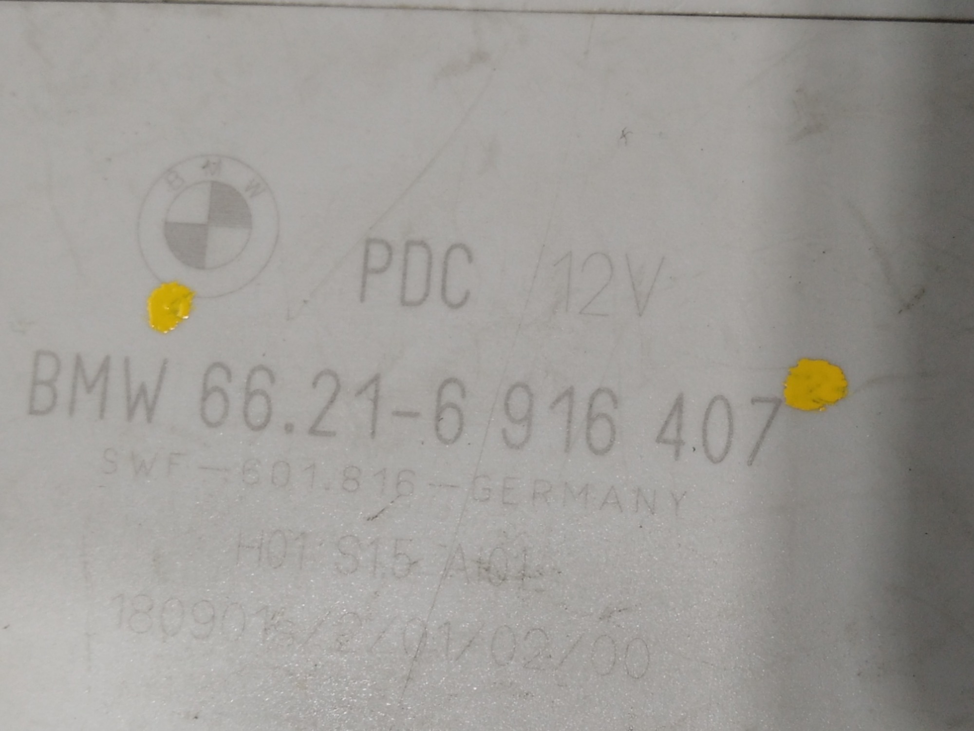 Módulo Estacionamento Bmw X5 2002 66216916407 7