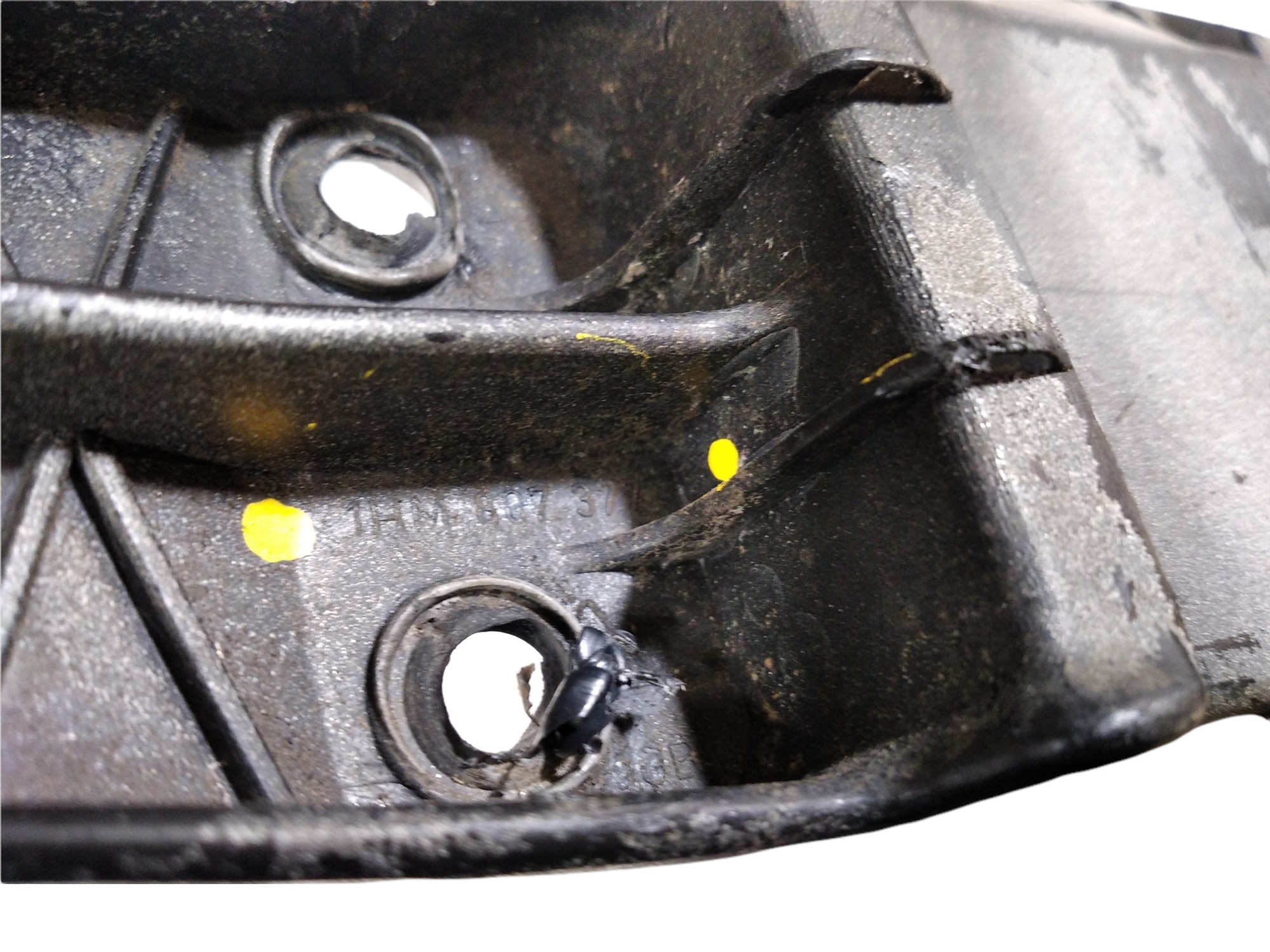 Guia Parachoque Traseiro Vw Golf Gti 1994 V308 4