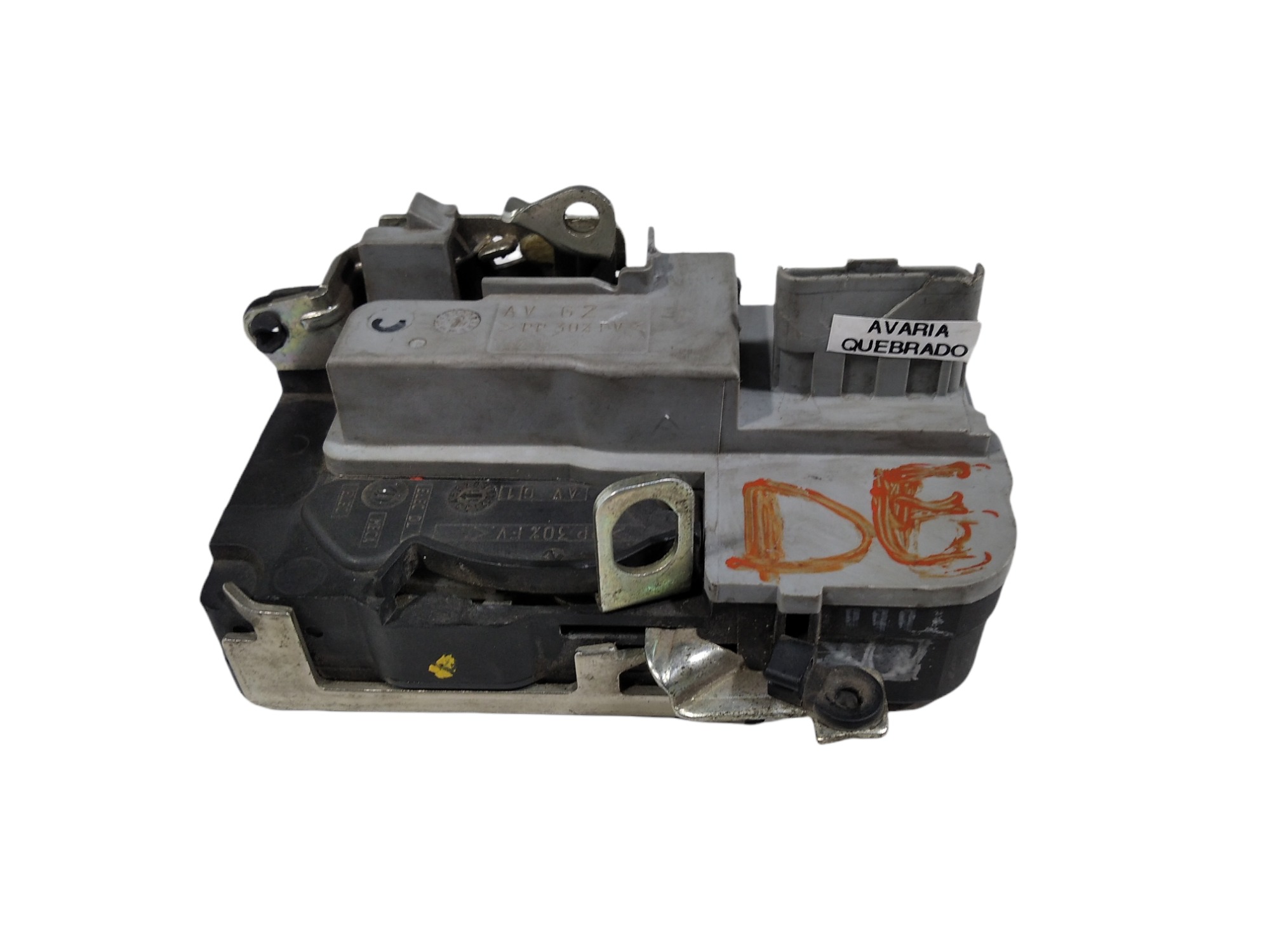 Fechadura Porta Dianteira Esquerda Peugeot 207 2011 V245 2