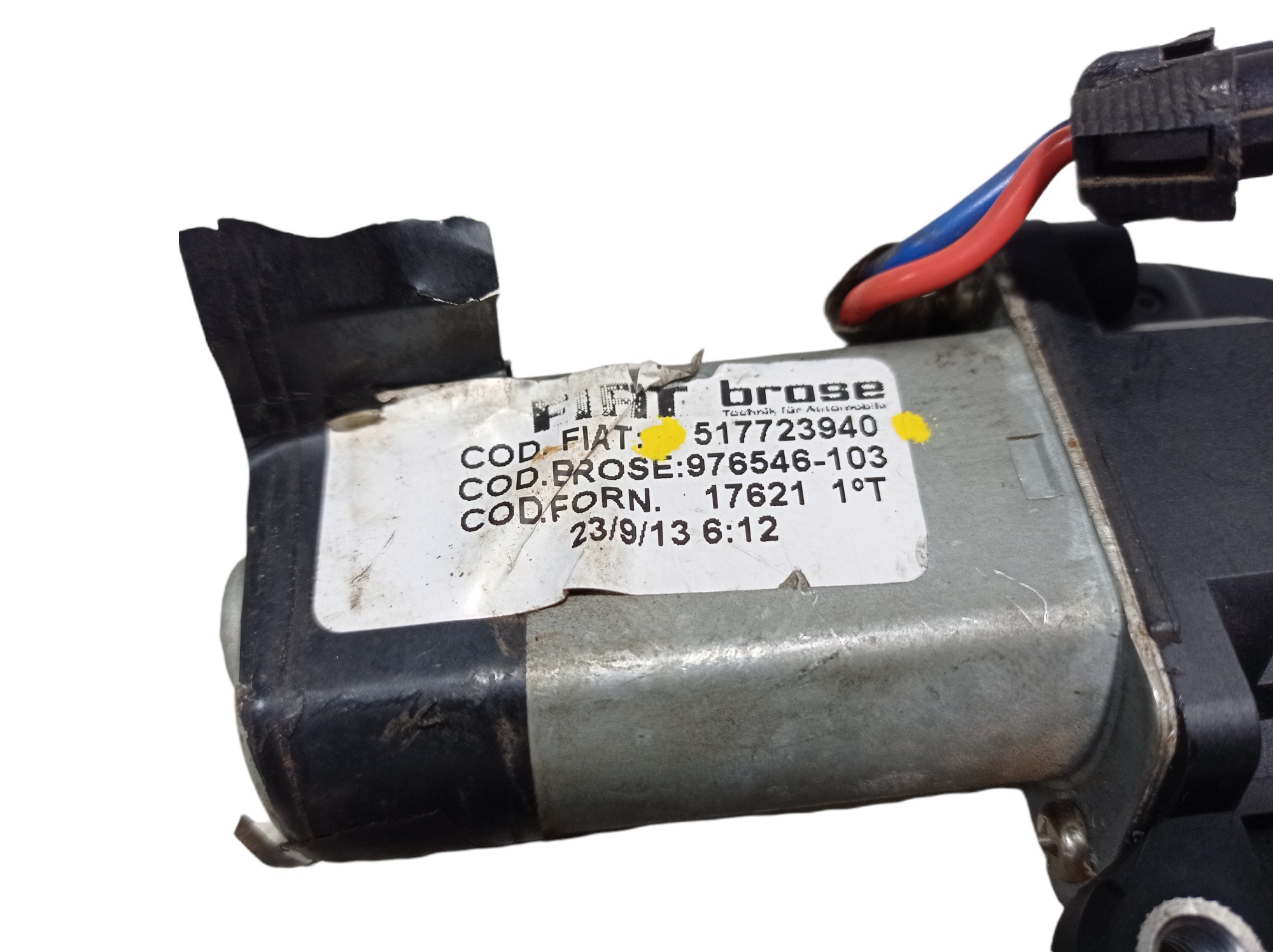 Motor Maquina Vidro Dianteira Esquerda Fiat Siena 2013 V269 9