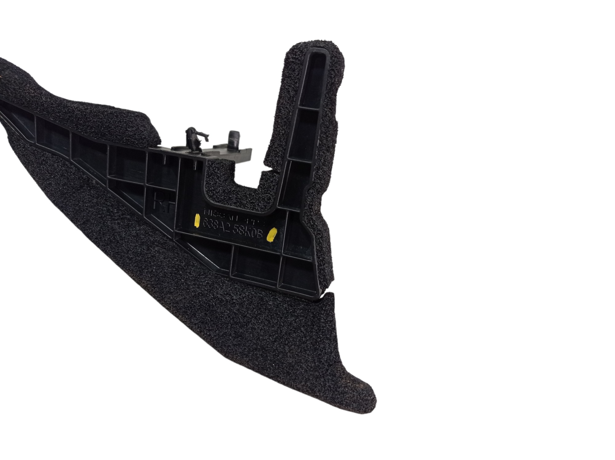 Batente Guia Paralama Direito Nissan Leaf  638a25sk0b V488 7