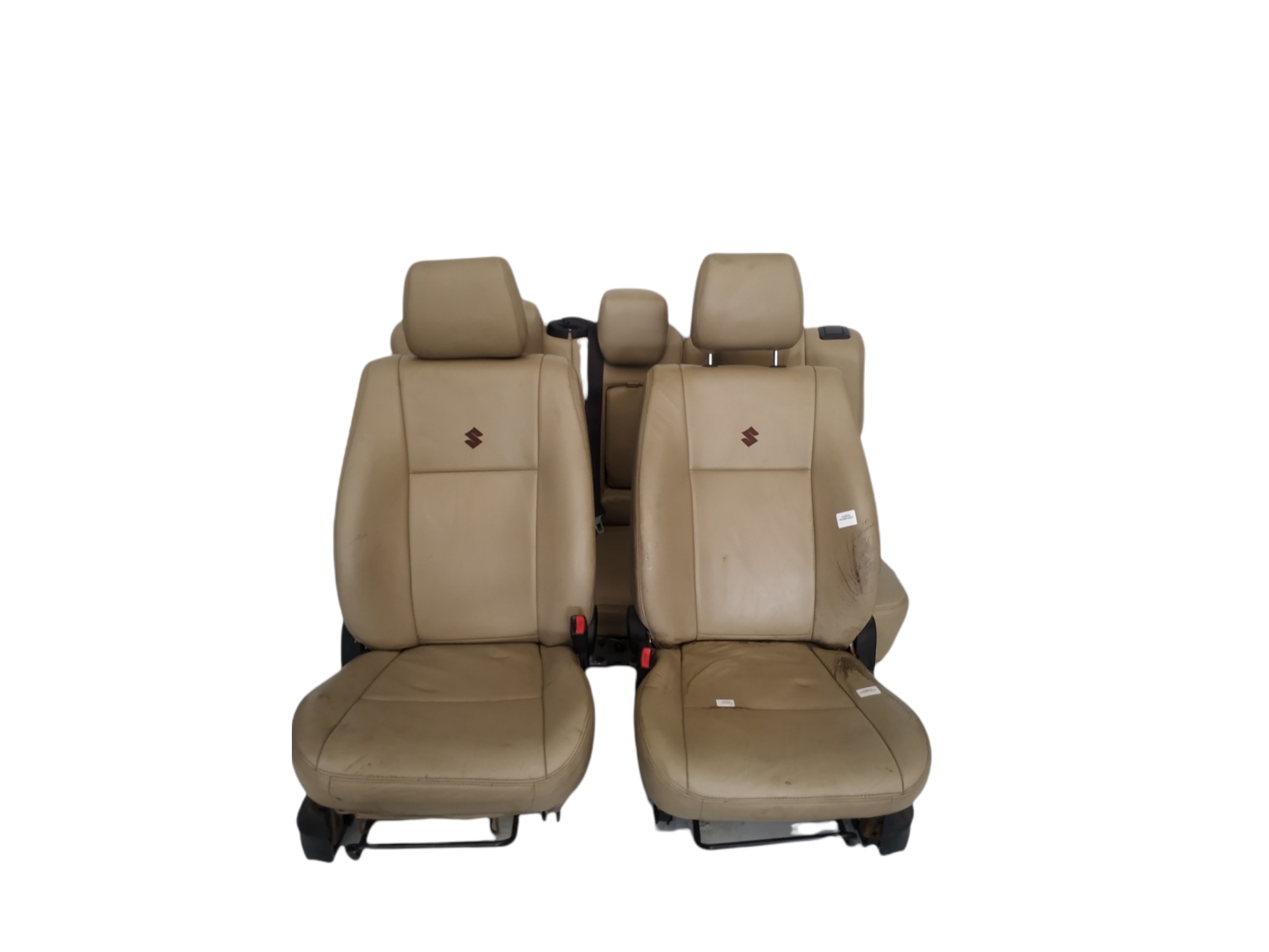 Par Banco Dianteiro Suzuki Grand Vitara 2012 2015 V376 Bege 1