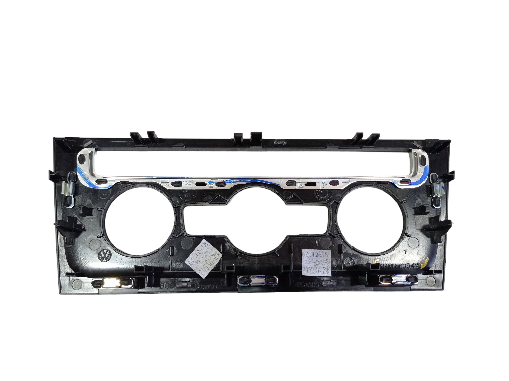 Moldura Painel Ar Condicionado Vw Golf Gti 2019 V563 5