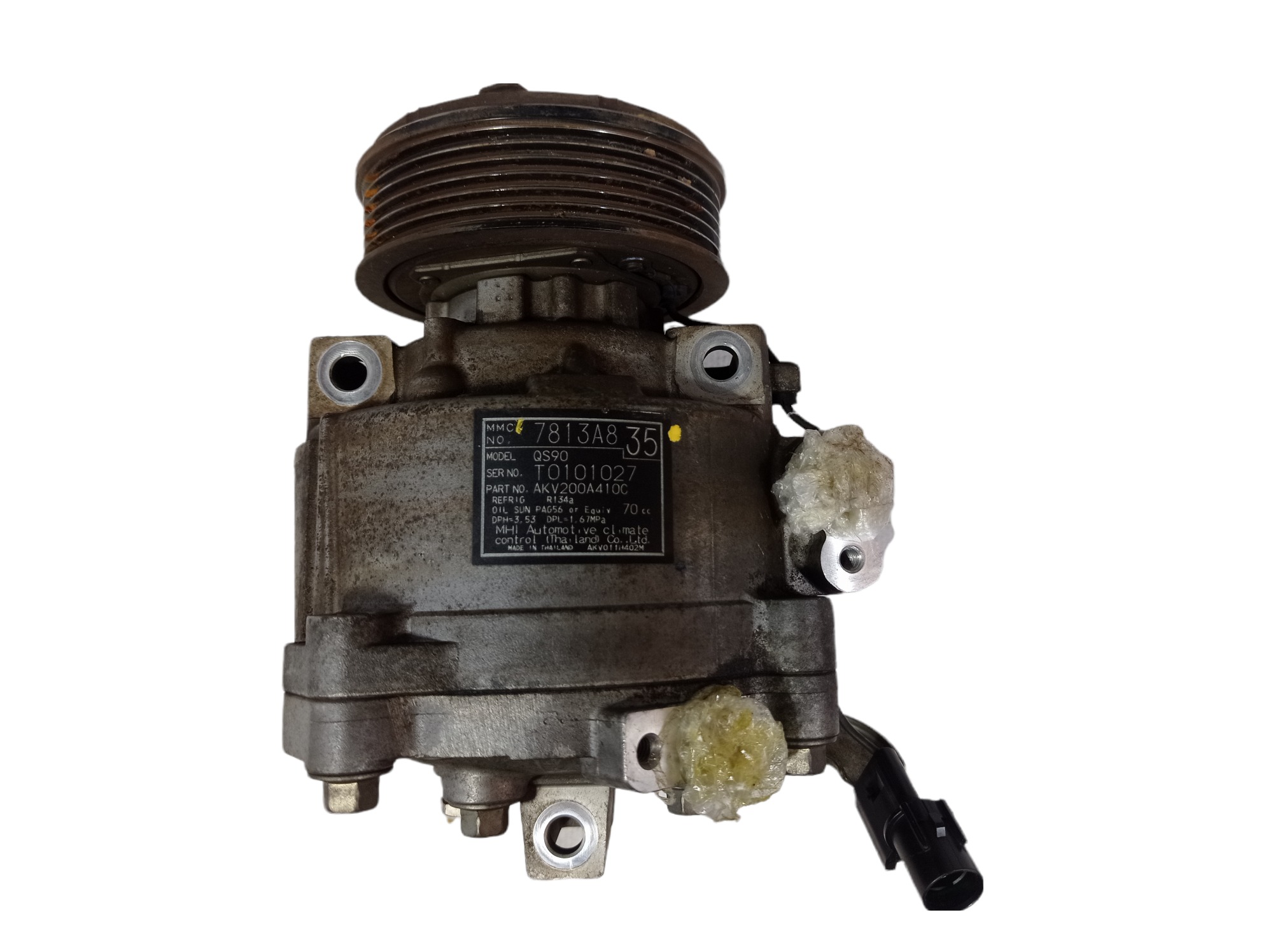 Compressor Ar Condicionado Mitsubishi Outlander 2.0 16v 2015 1