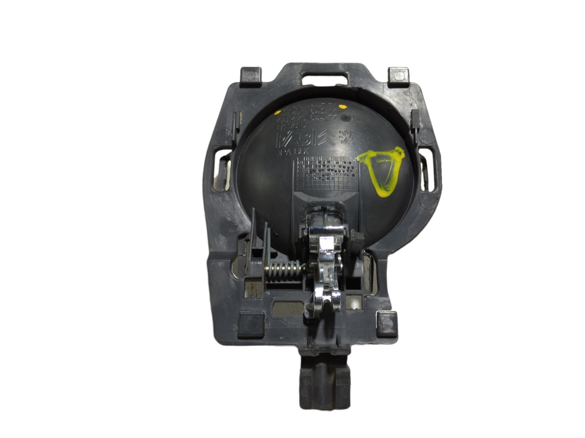 Maçaneta Interna Direito Citroen C3 2006 V306 Preto 5