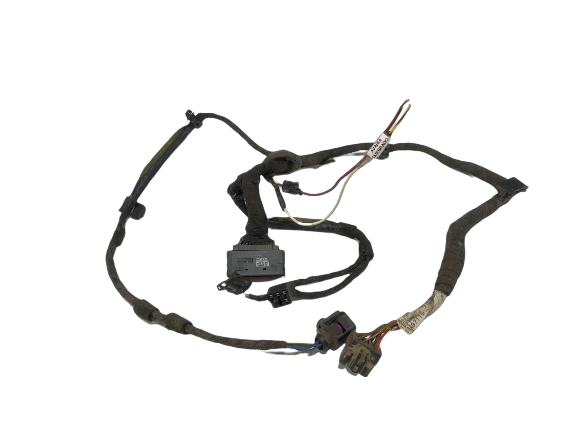 Chicote Porta Traseira Esquerda Vw Golf 2002 V373 4
