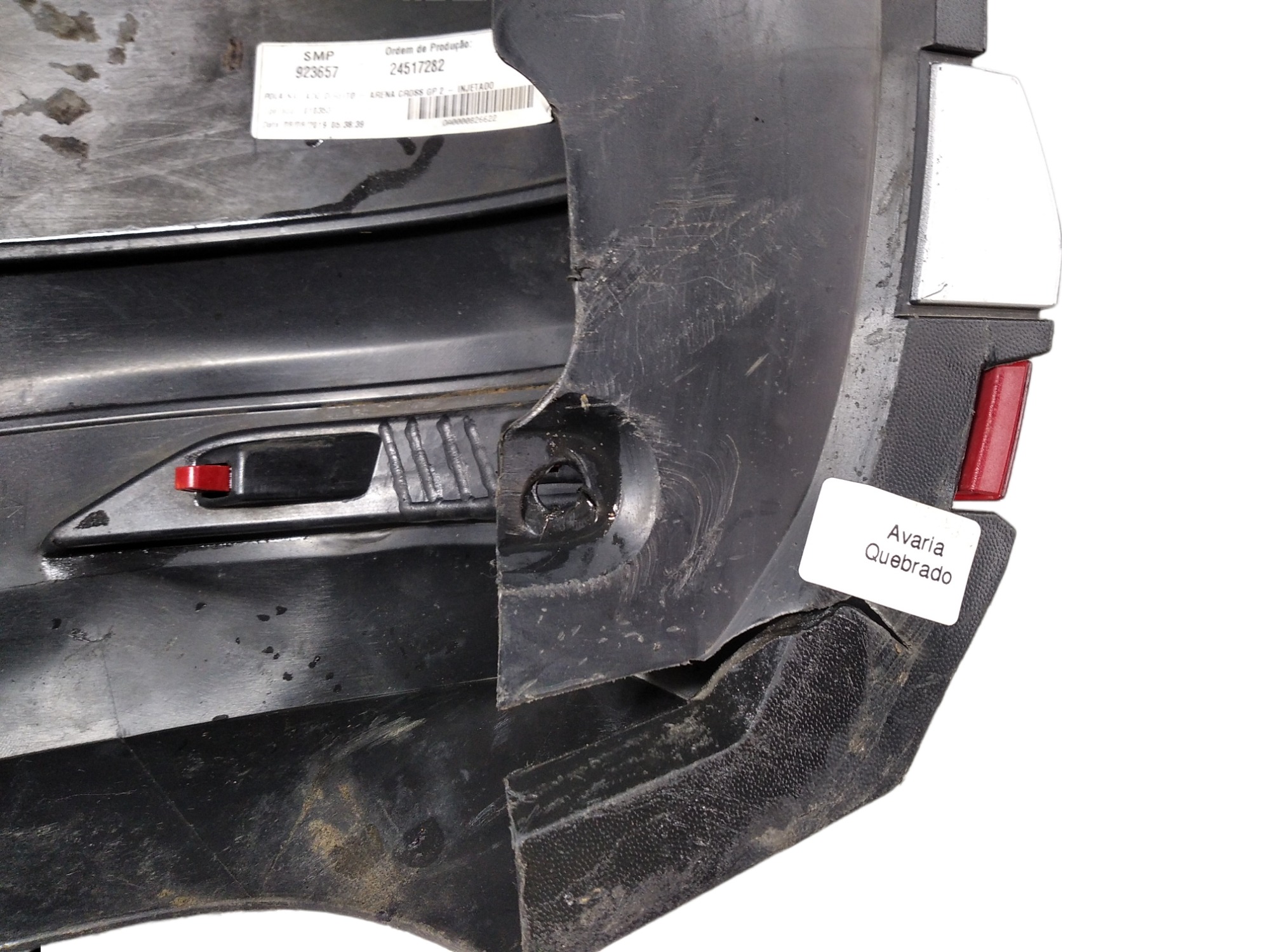 Polaina Traseira Direita Vw Saveiro Cross 1.6 2020 V467 10
