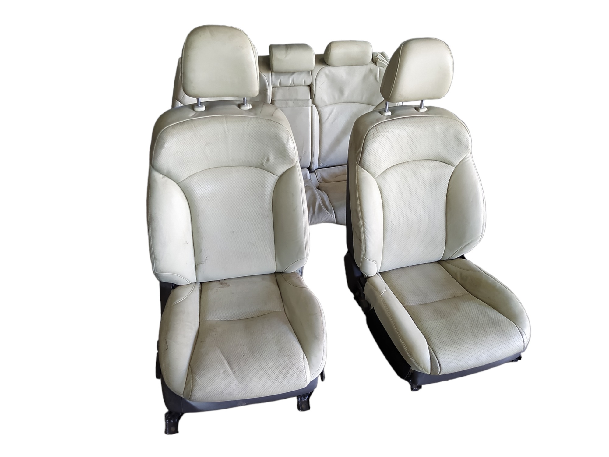 Jogo Banco De Couro  Lexus Is300 3.0 V6 2012 V545 Creme 5