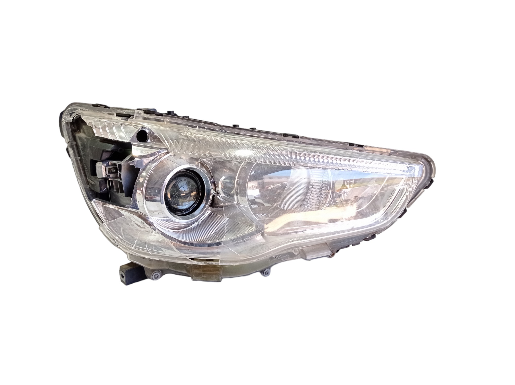 Carcaça Farol Direito Mitsubishi Asx Cvt 2014 V574 4