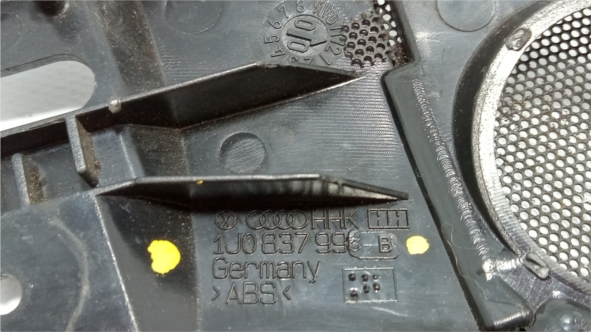 Moldura Interna Retrovisor Esquerdo Vw Golf 2001 V366 5