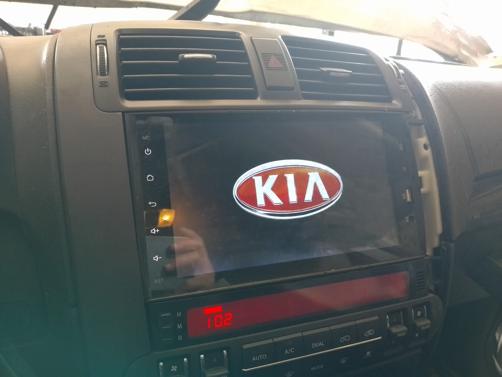 Painel Multimídia Kia Mohave 2015 V555 8