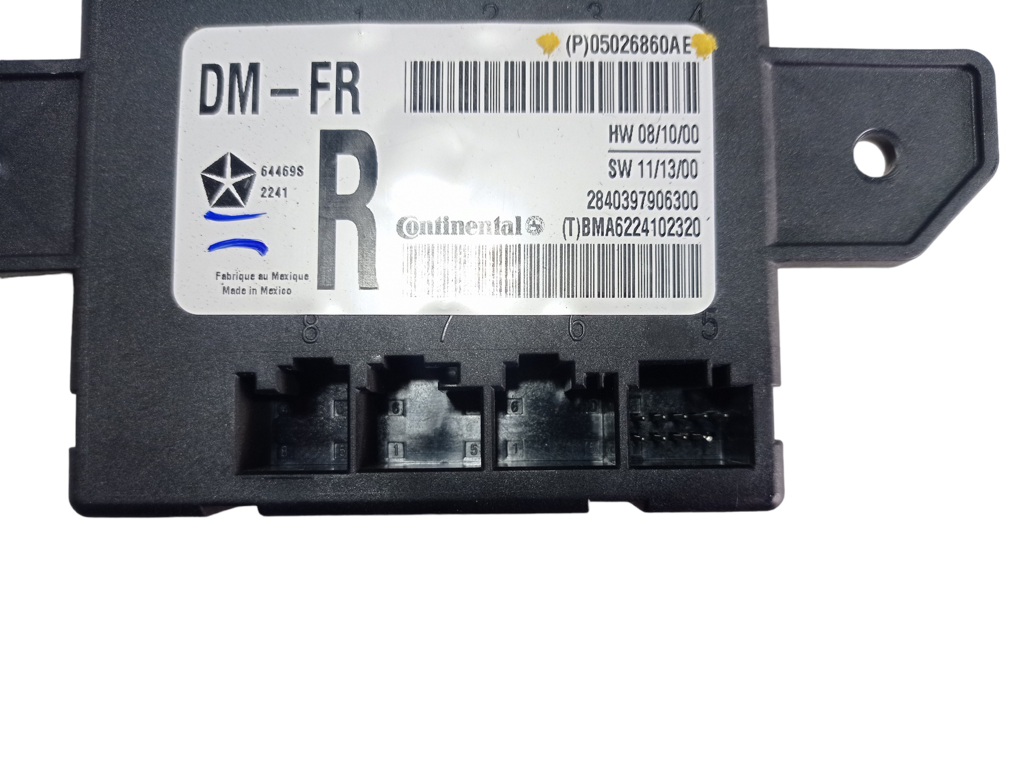 Módulo Conforto Porta Dianteira Direita Cherokee 2012 V561 4