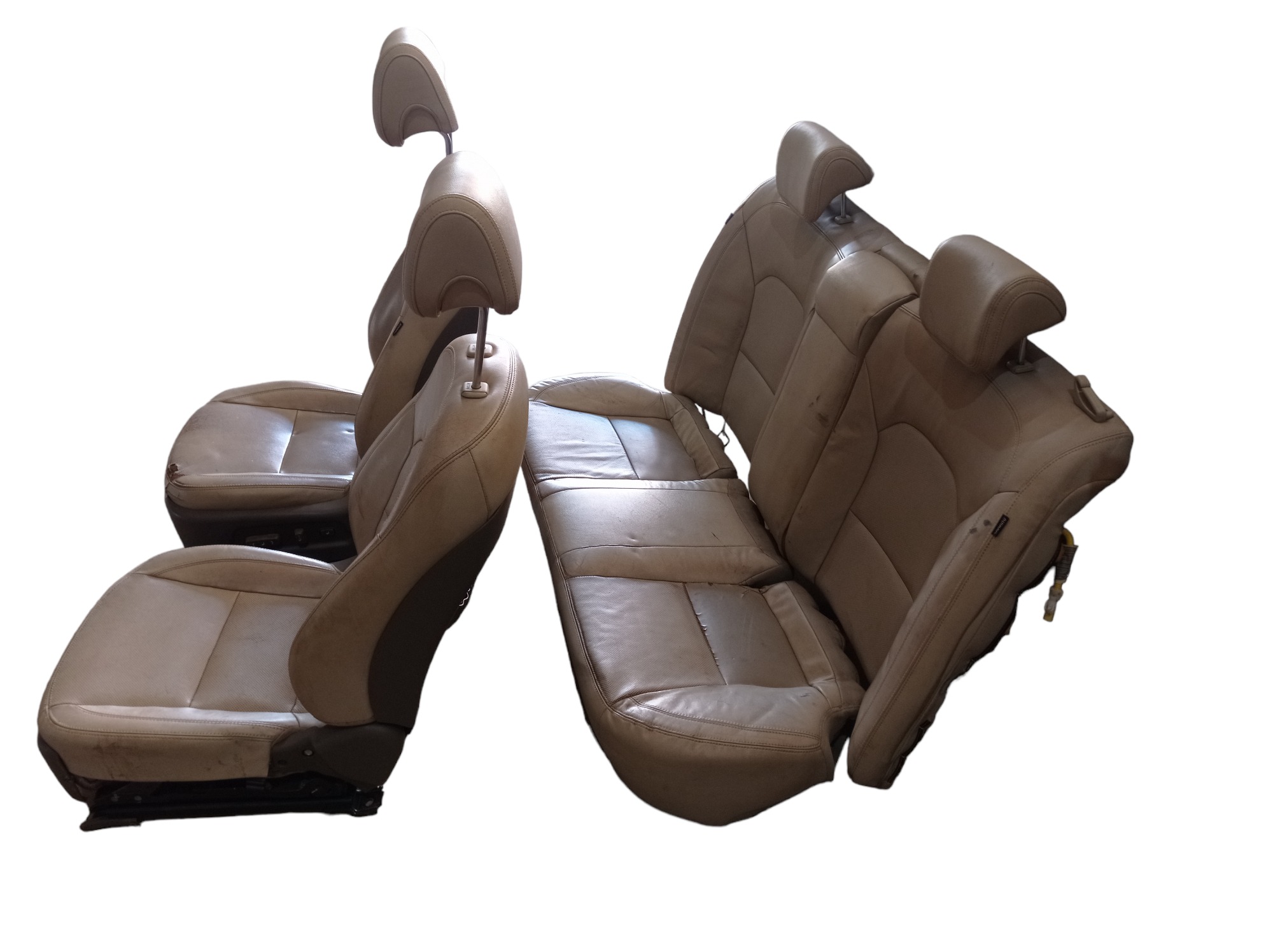Jogo Banco De Couro Kia Cadenza 2013 V547 7
