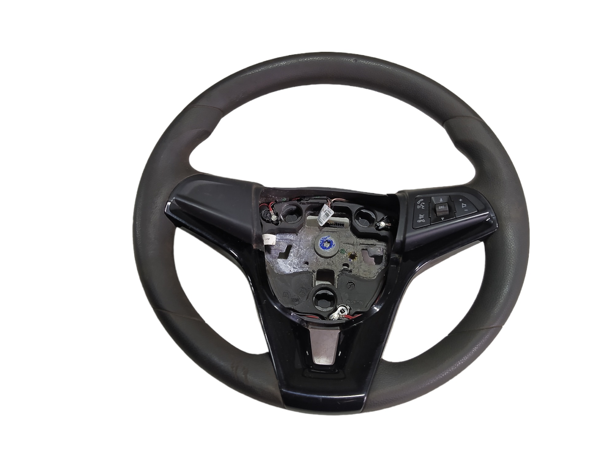 Volante Gm Prisma 2019 Avaria No Parafuso 34302810 V338  Preto 3