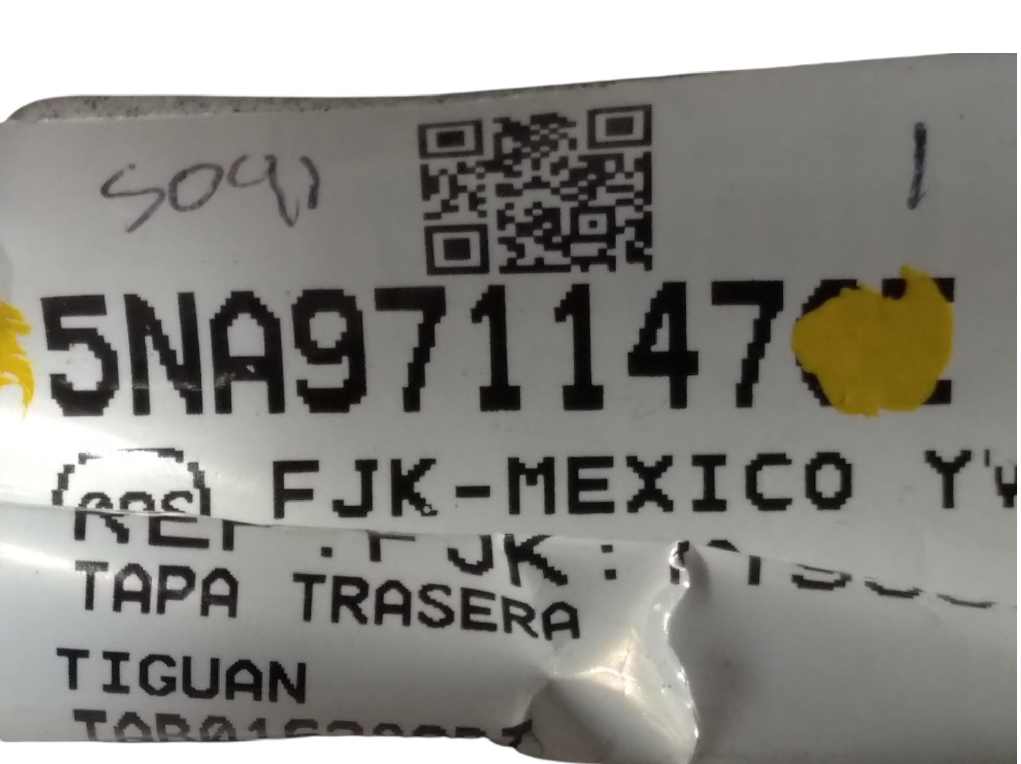 Chicote Tampa Traseira Vw Tiguan 2019 A 2020 V419 5