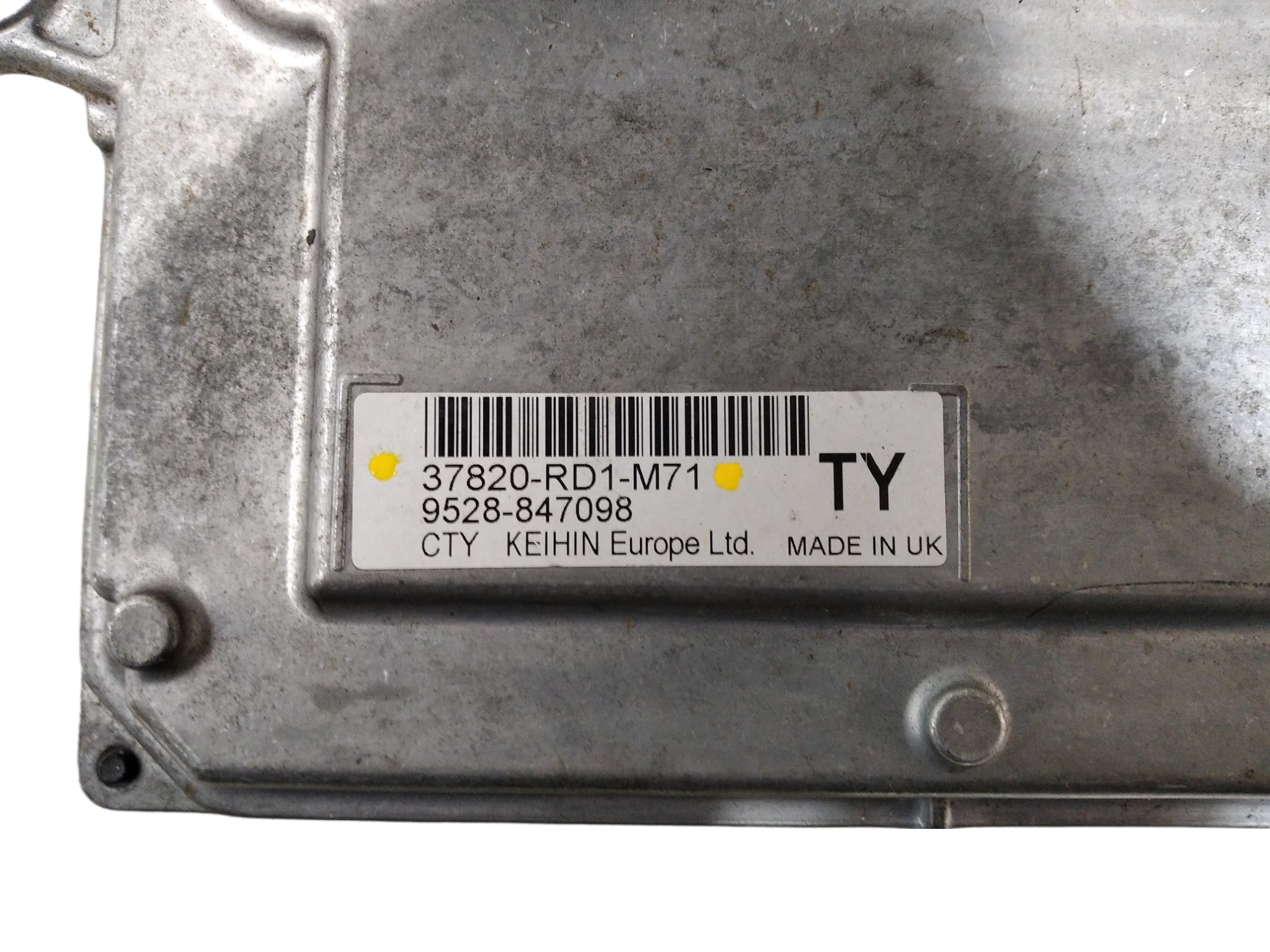 Kit Módulo Injeção Honda City 2010 37820rd1m71 V296 6