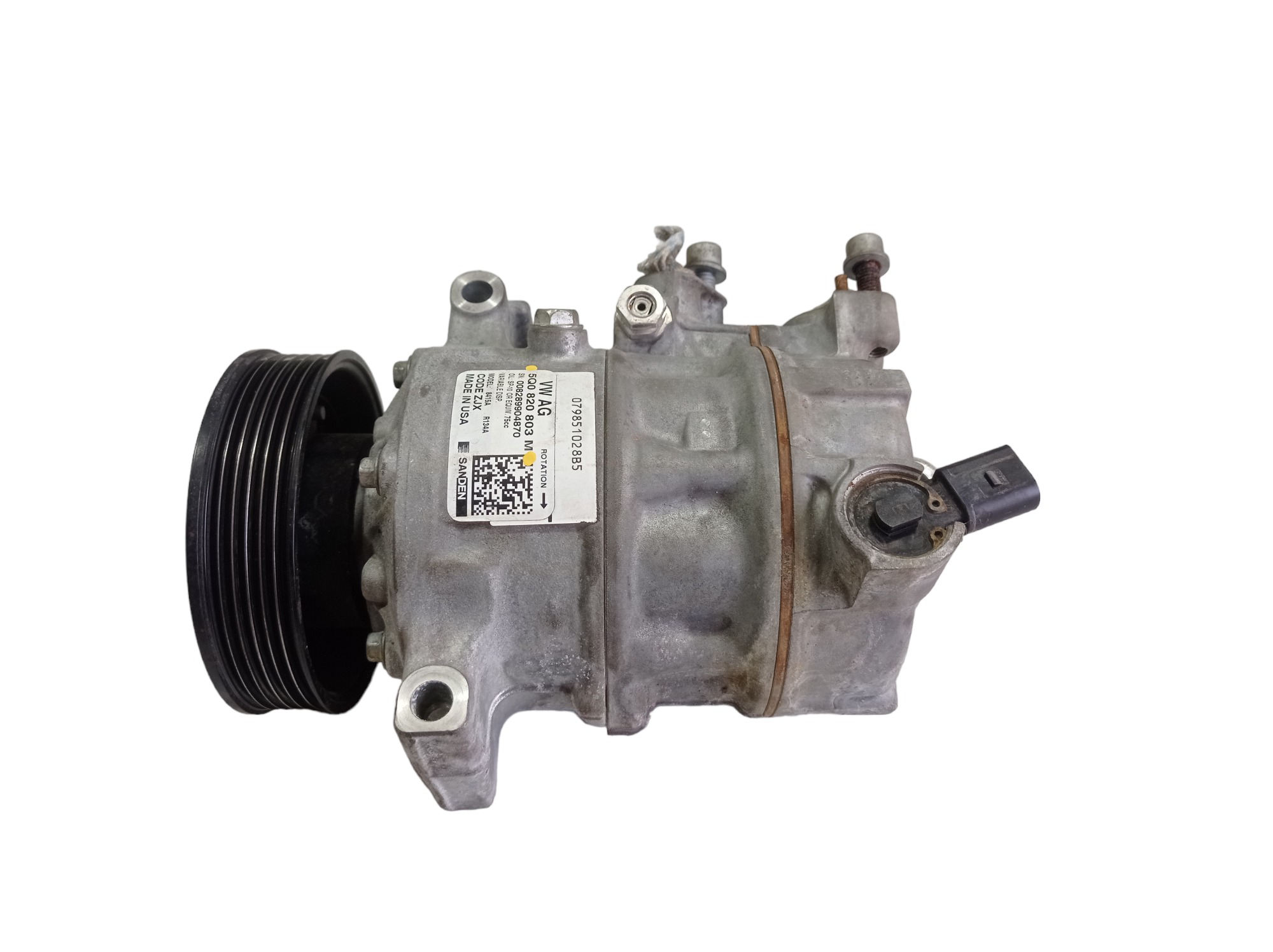 Compressor Ar Vw Golf Gti 2019 5q0820803m V563 5