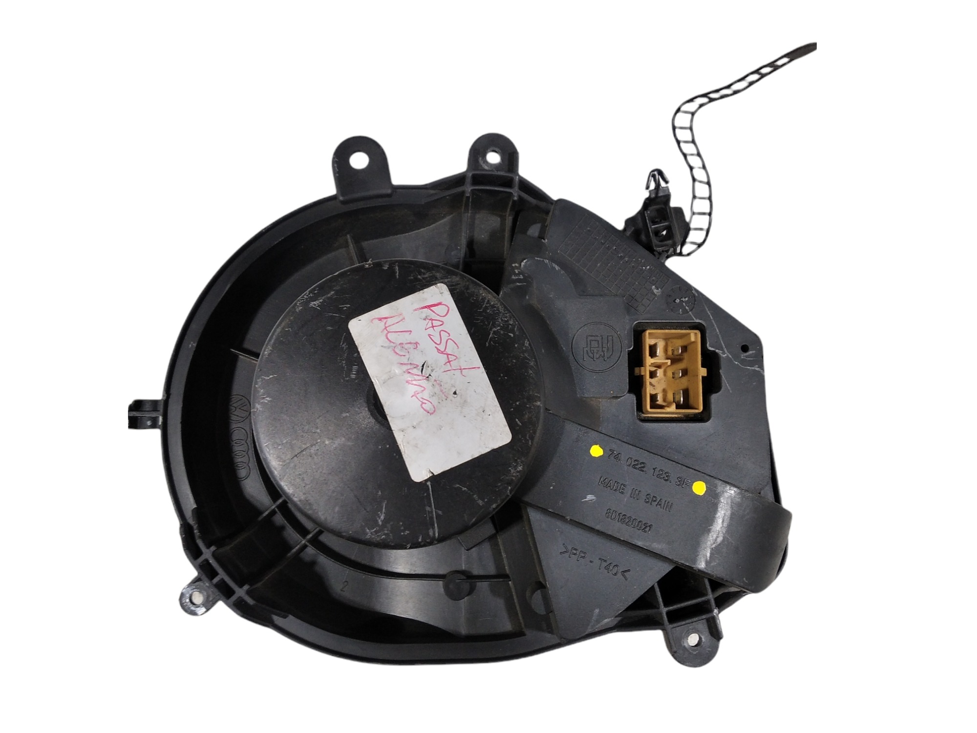 Motor Ar Forçado Vw Passat Alemão 2002 V31 4