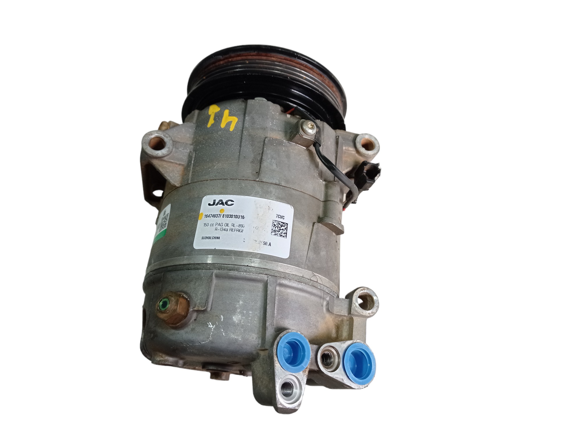 Compressor De Ar Jac T6 2.0 16v 2016 16474937 V554 2