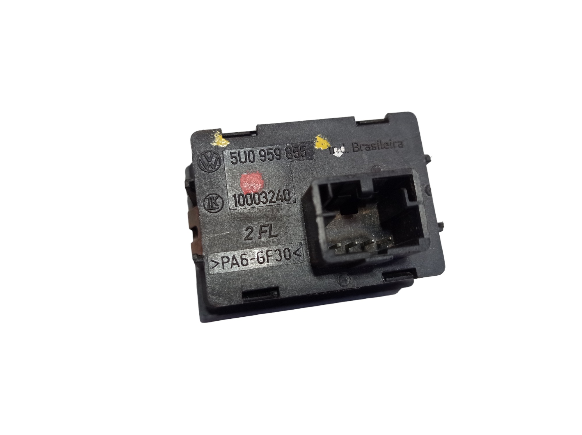 Botão Vidro Elétrico Traseir Vw Gol Saveiro Voyage 5u0959855 4