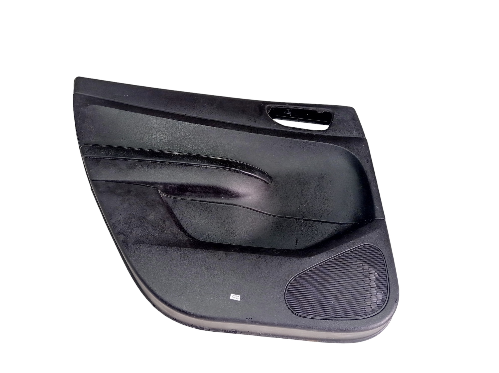 Forro De Porta Traseiro Esquerdo Peugeot 307 2008 V369 Preto Preto 1