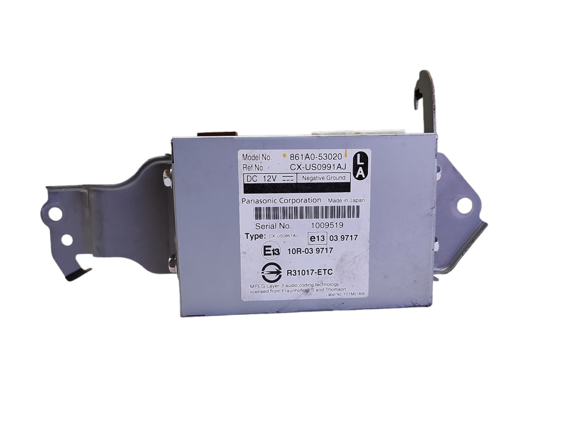 Modulo Interface Multimídia Lexus Is300 3.0 V6 2012 V545 6