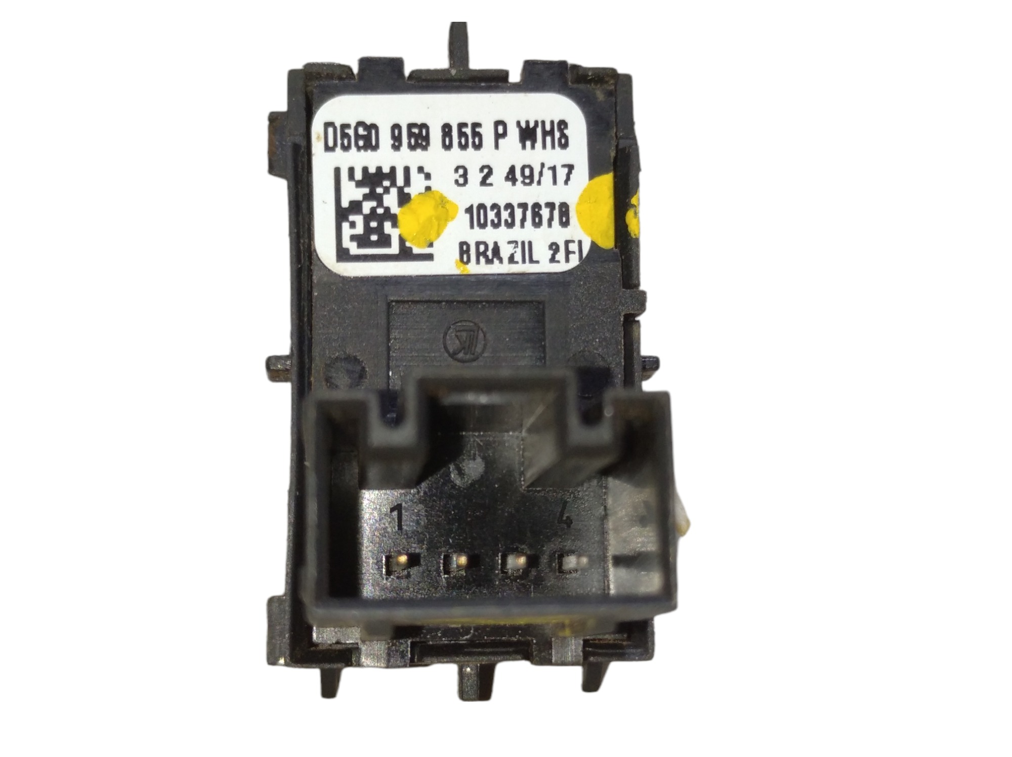Botão Vidro Dianteiro Direito Vw Polo 2018 V329 10337678 7