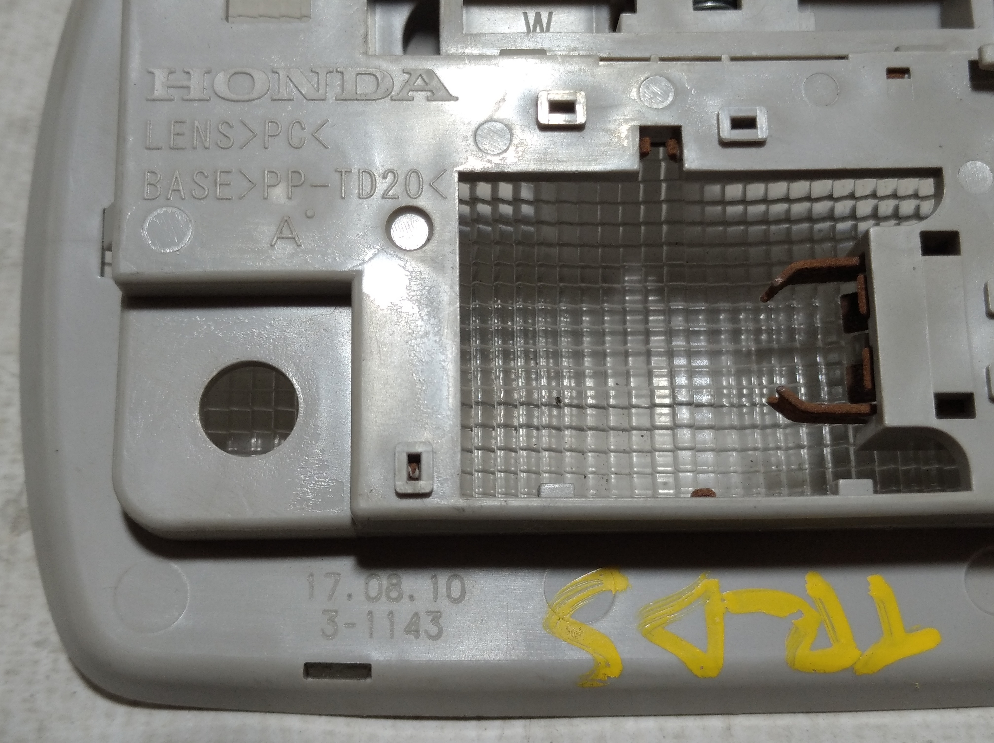 Luz Teto Central Honda Hrv 2017 A 2021 V322 8