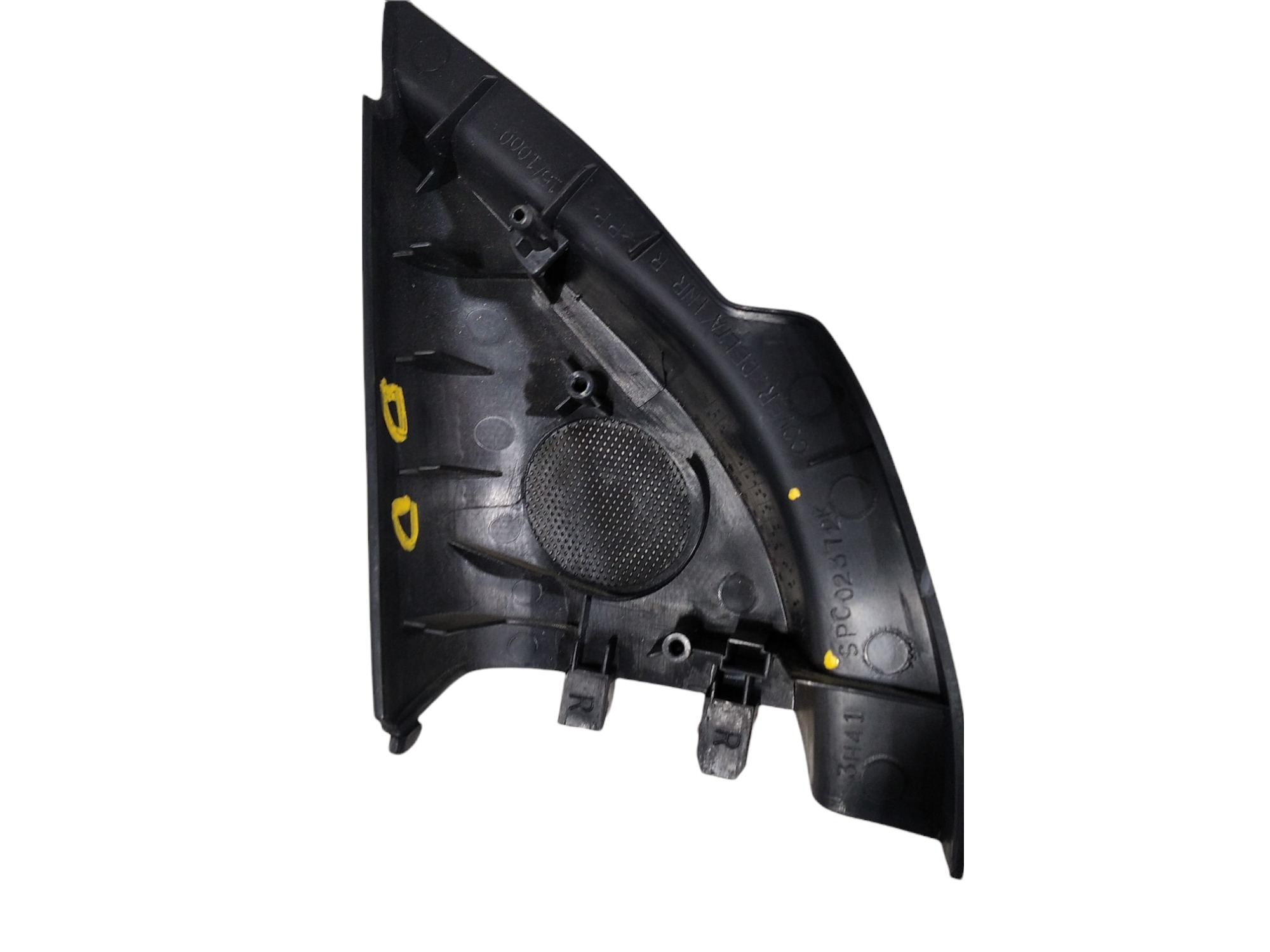 Acabamento Interno Retrovisor Dianteiro Direito Lancer V420 Preto 5