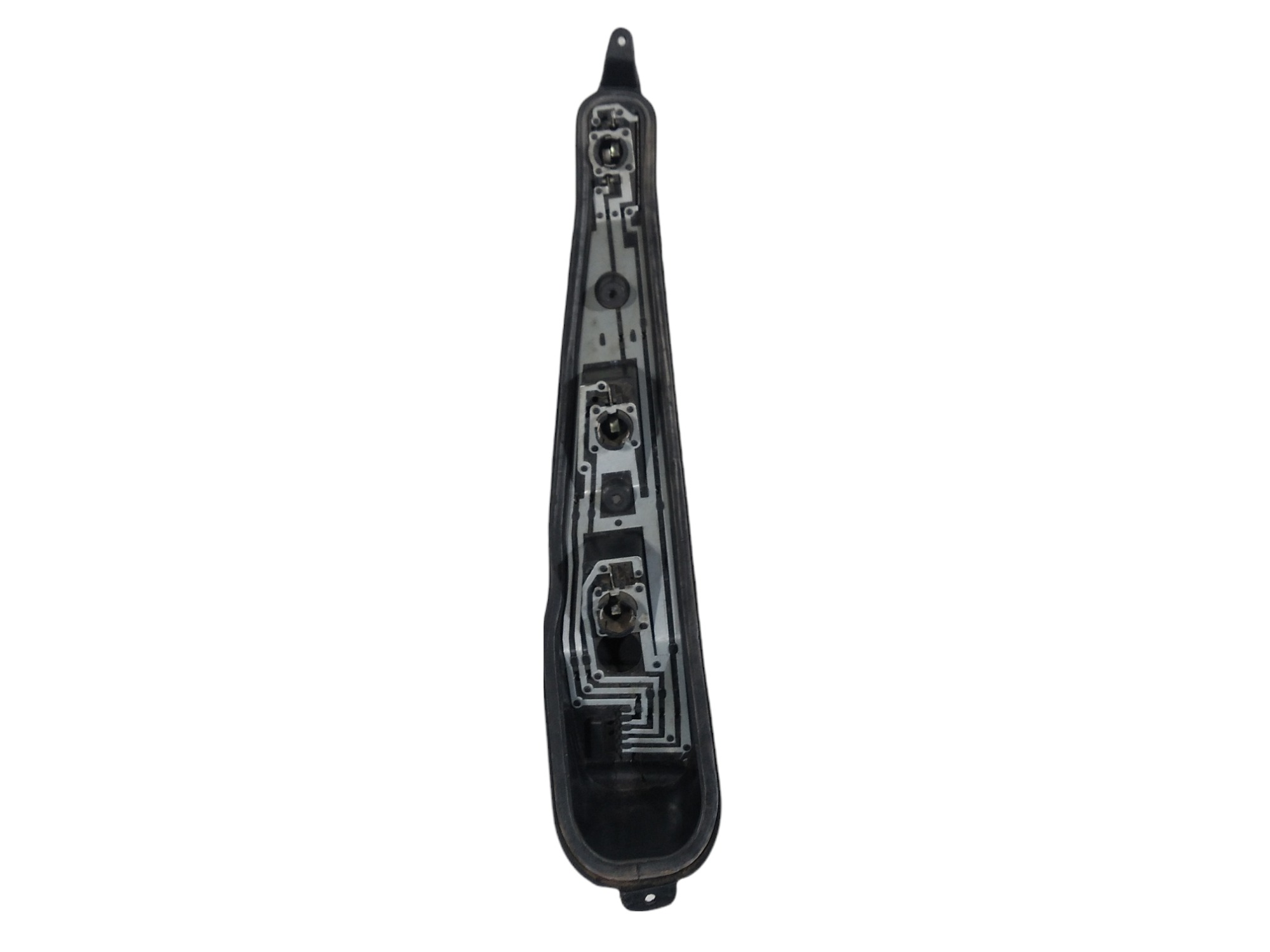 Placa Lanterna Esquerda Ford Fiesta Hatch 2010 V270 Preta 7