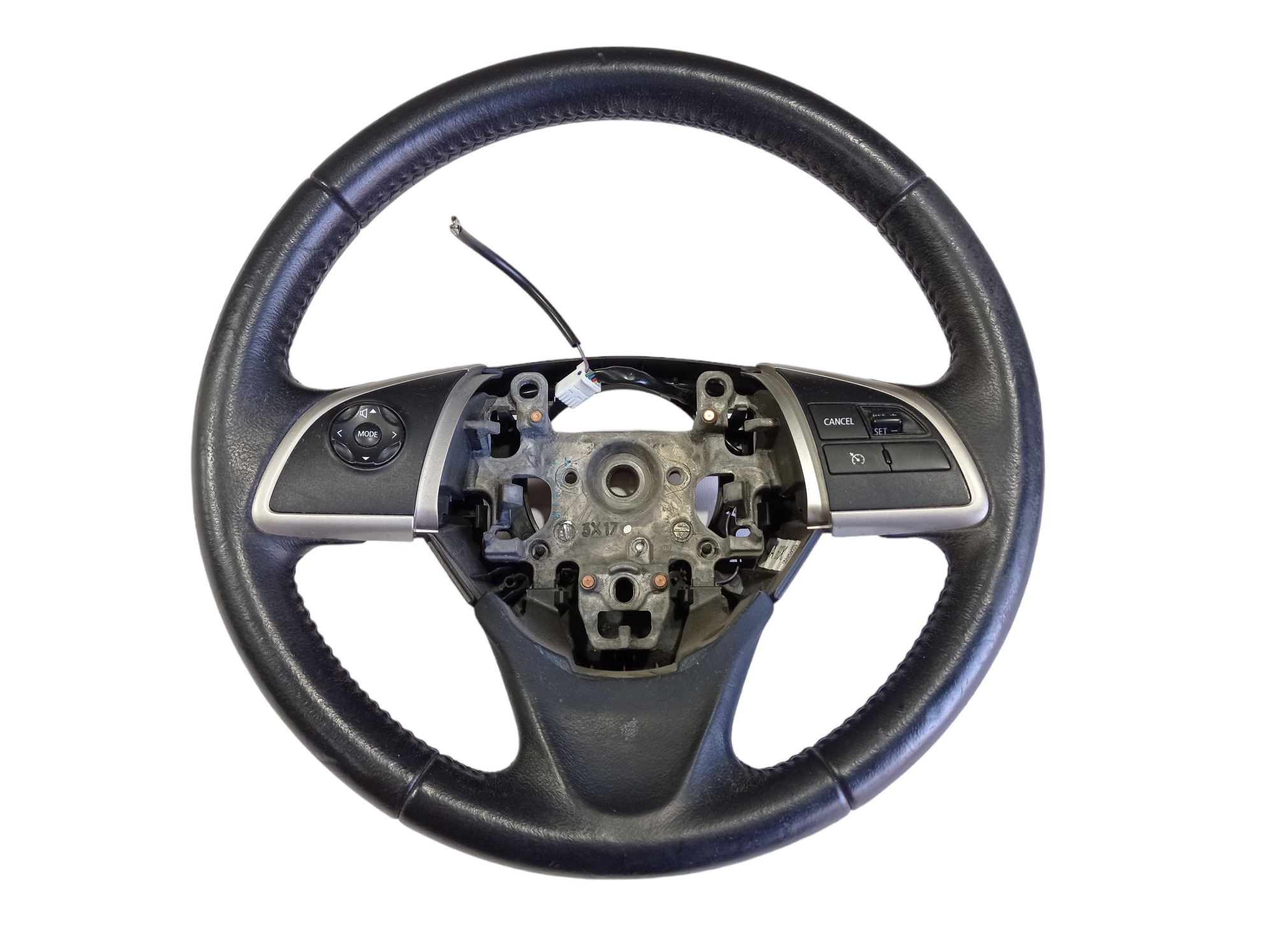 Volante Motorista Mitsubishi Asx Cvt 2014 V574 Preto 6