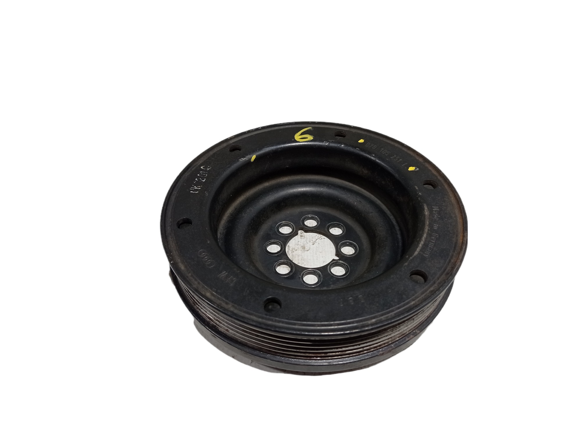 Polia Virabrequim Audi A4 Vw Passat 2.8 V6 30v V300 4