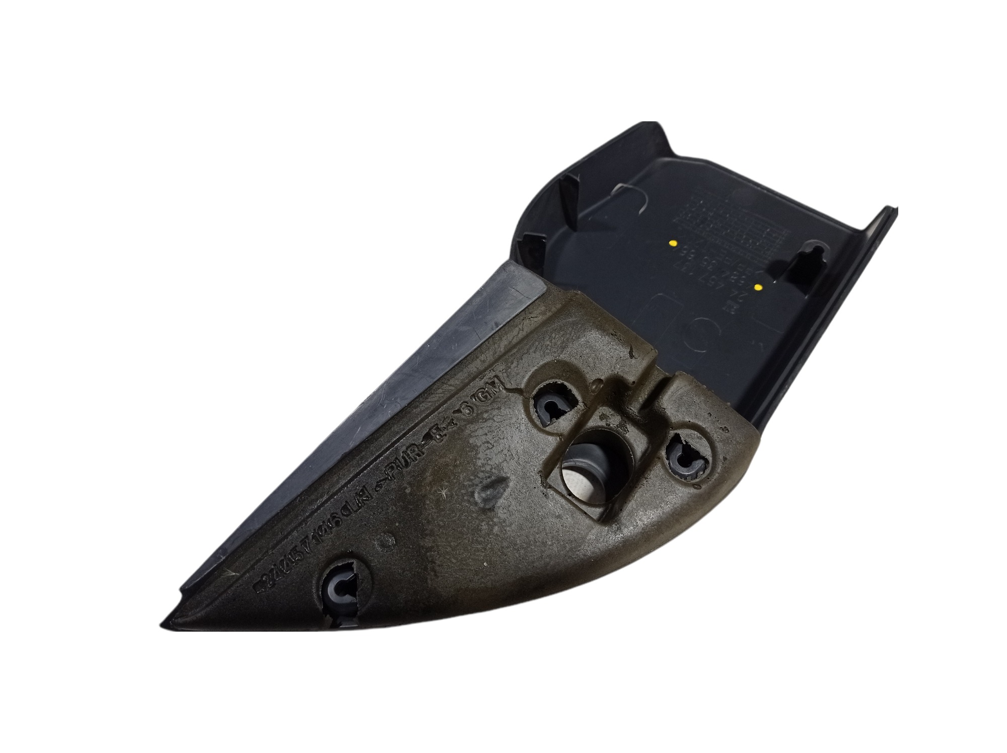 Acabamento Interno Retrovisor Esquerdo Gm Corsa Montana V224 Preto 4