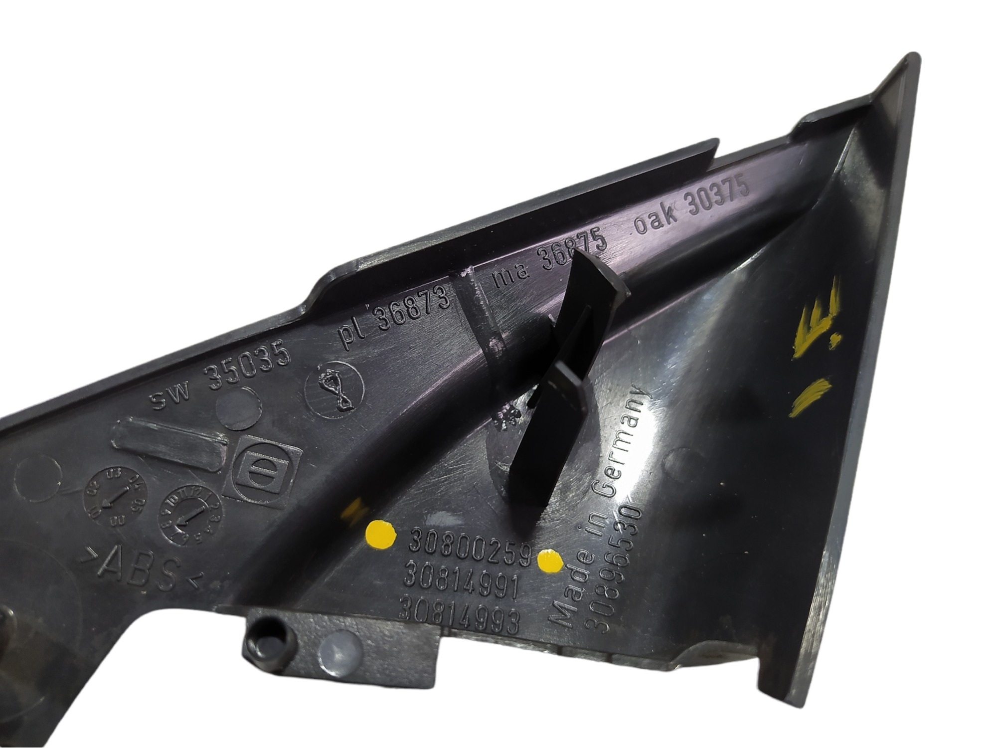 Acabamento Interno Retrovisor Esquerdo Volvo S40 T4 2002 V54 6