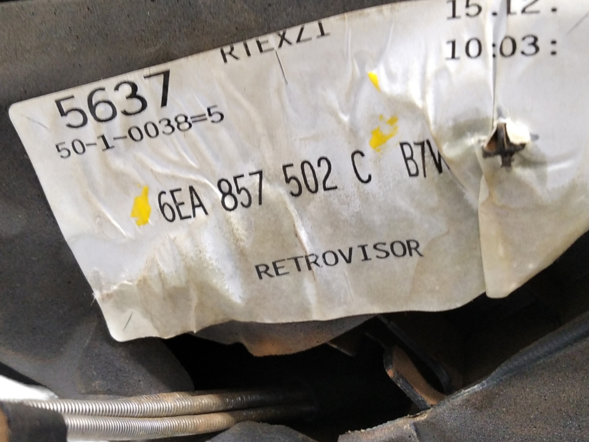 Retrovisor Direito Vw Polo 2018 V329 8