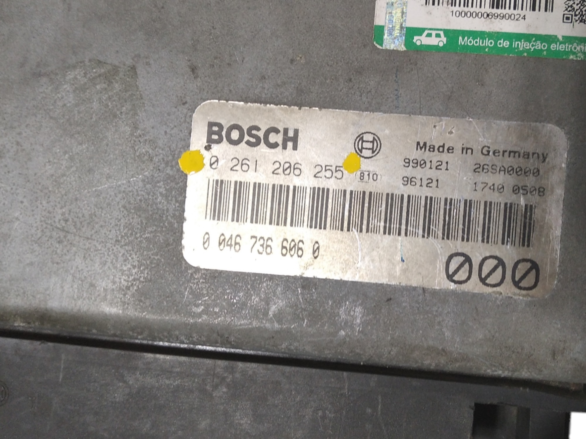 Módulo Injeção Fiat Marea 2.0 2002  0261206255 V93 6