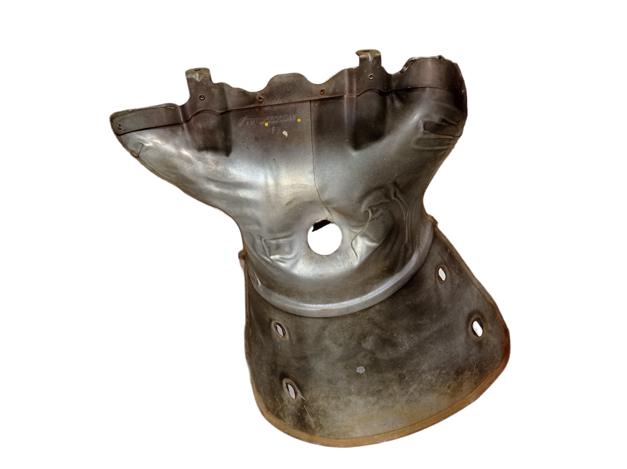 Defletor Calor Coletor Escapamento Fiat Linea 1.9 2009 V433 1