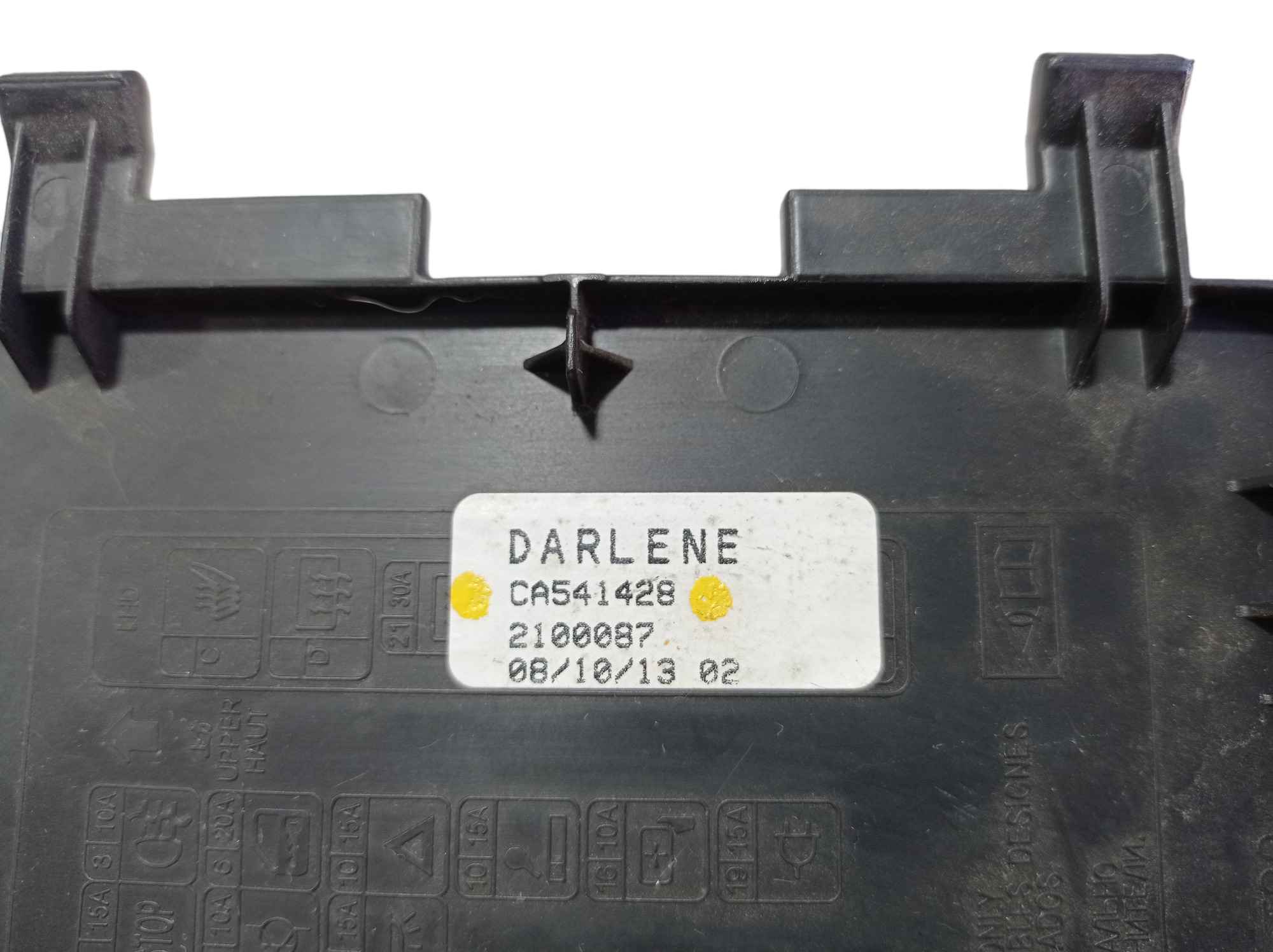 Tampa Caixa Fusiveis Interna Mitsubishi Asx 2014 V574 8