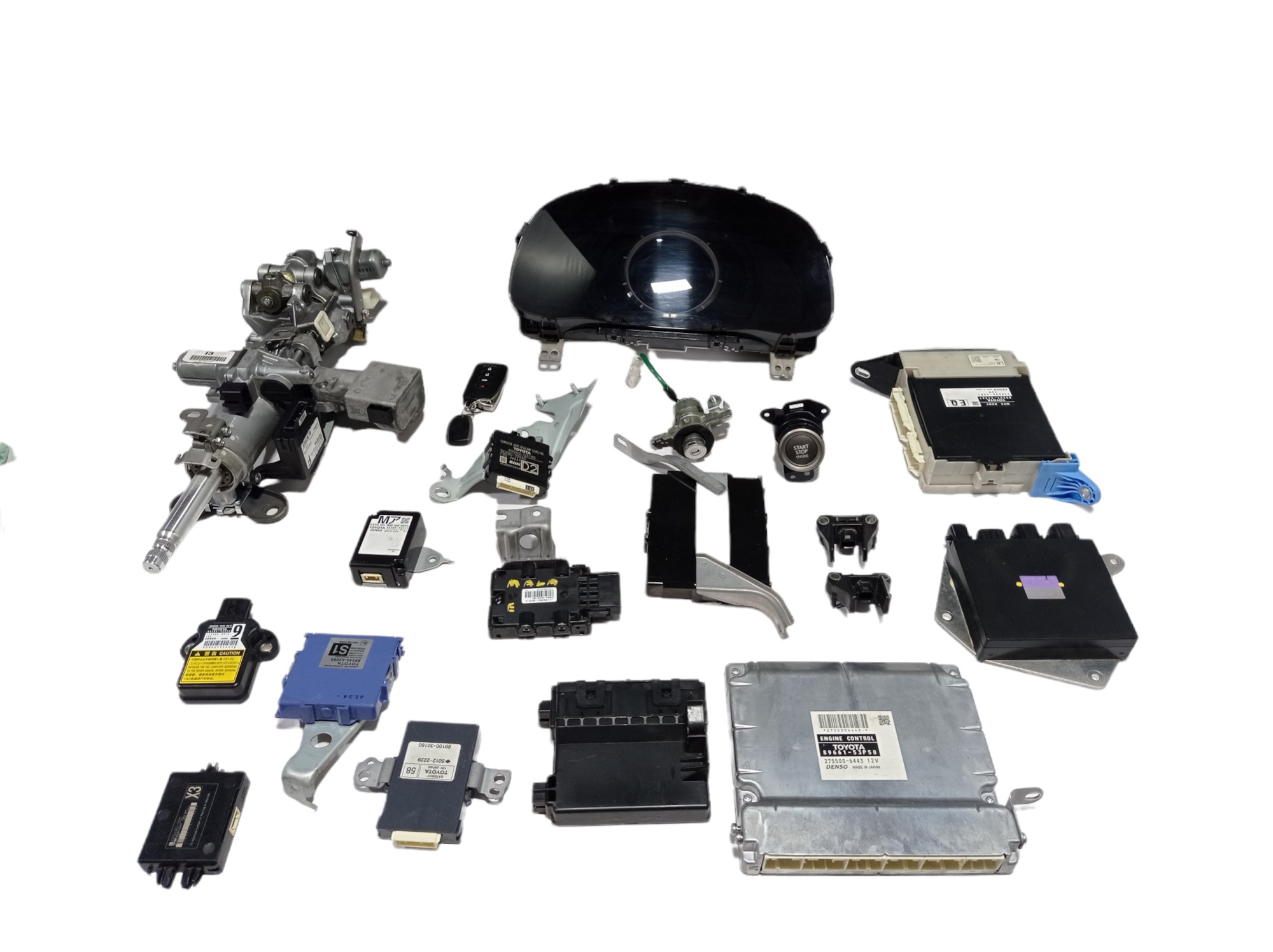 Kit Code Modulo Injeçao Lexus Is 250 Sport 2.5 V6 2015 V434 2