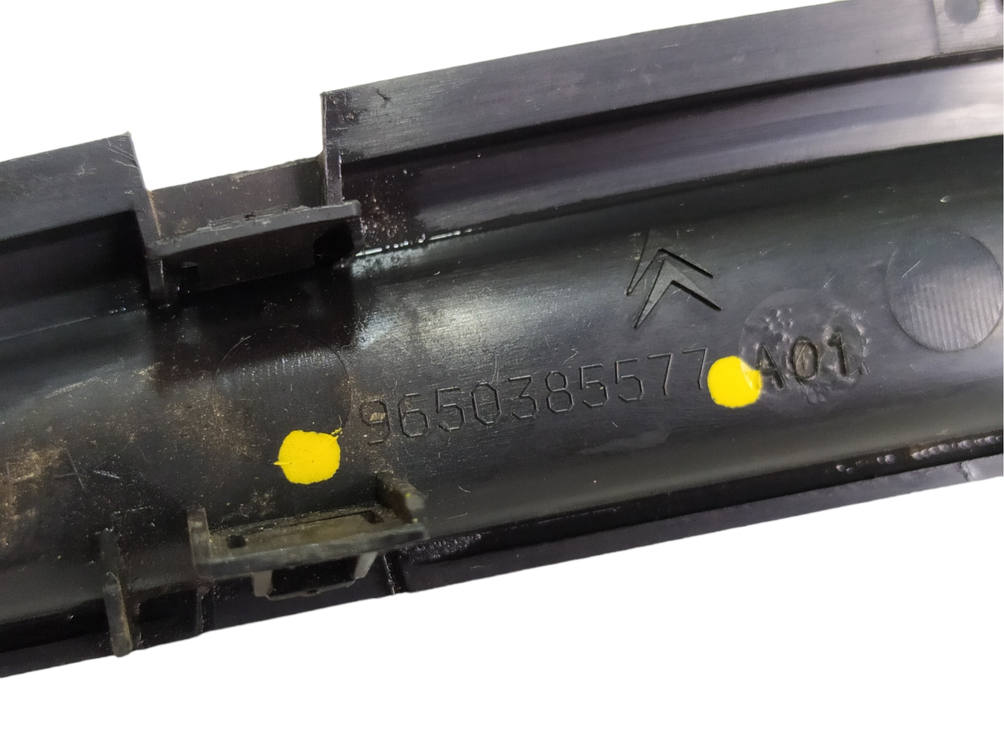 Moldura Acabamento Console Citroen C4 9650385577 2011 Vl 9