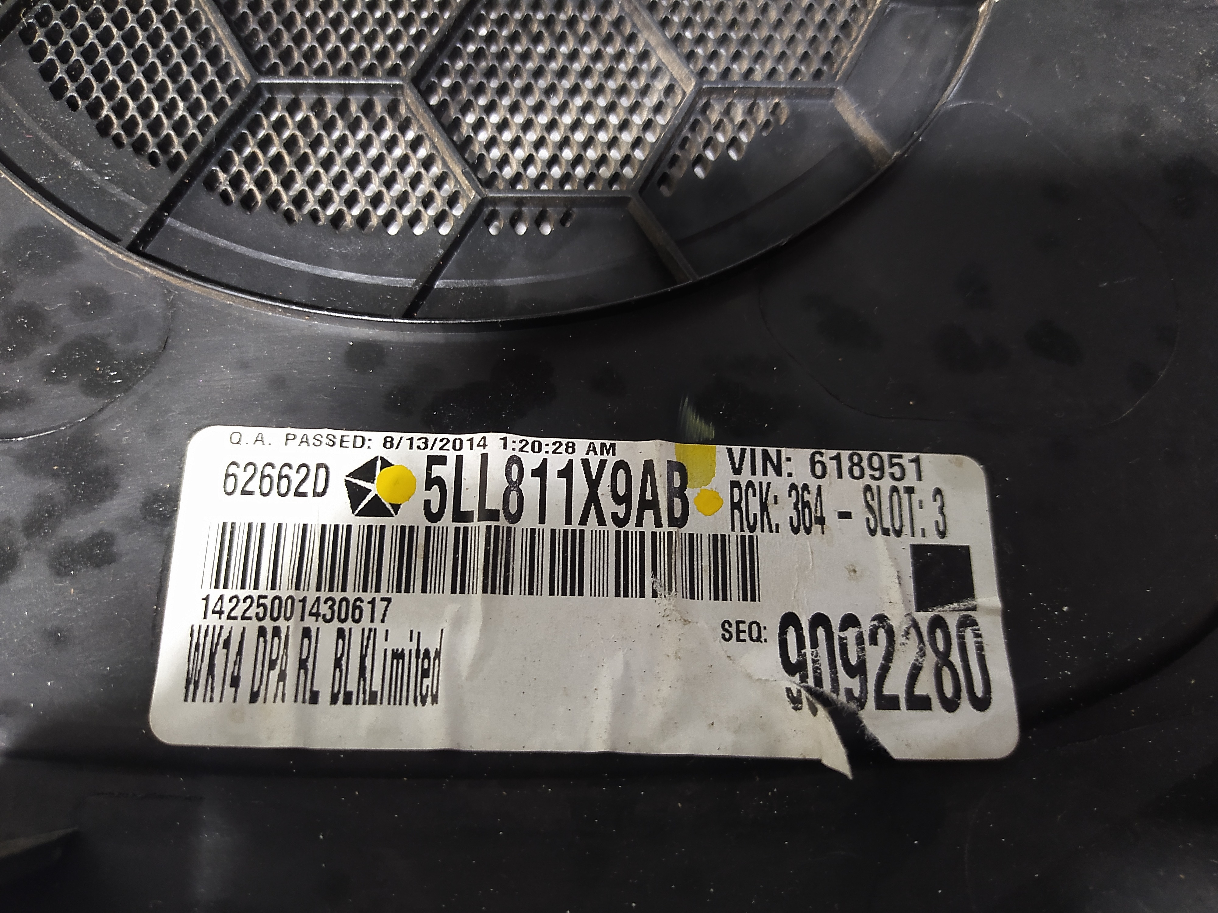 Forro Porta Traseira Esquerda Jeep Grand Cherokee V580 6