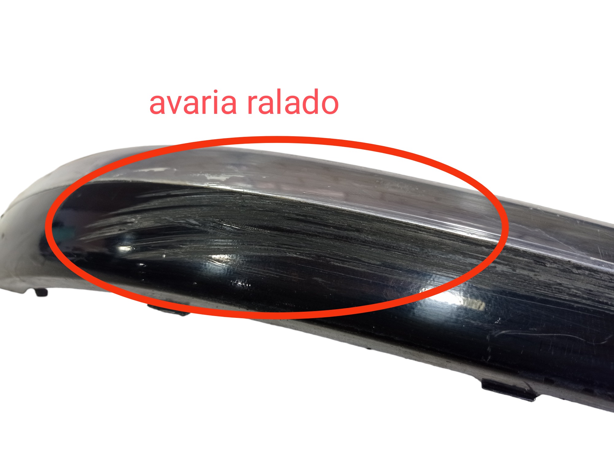 Moldura Parachoque Traseiro Direito Kia Opirus 08 V581 6