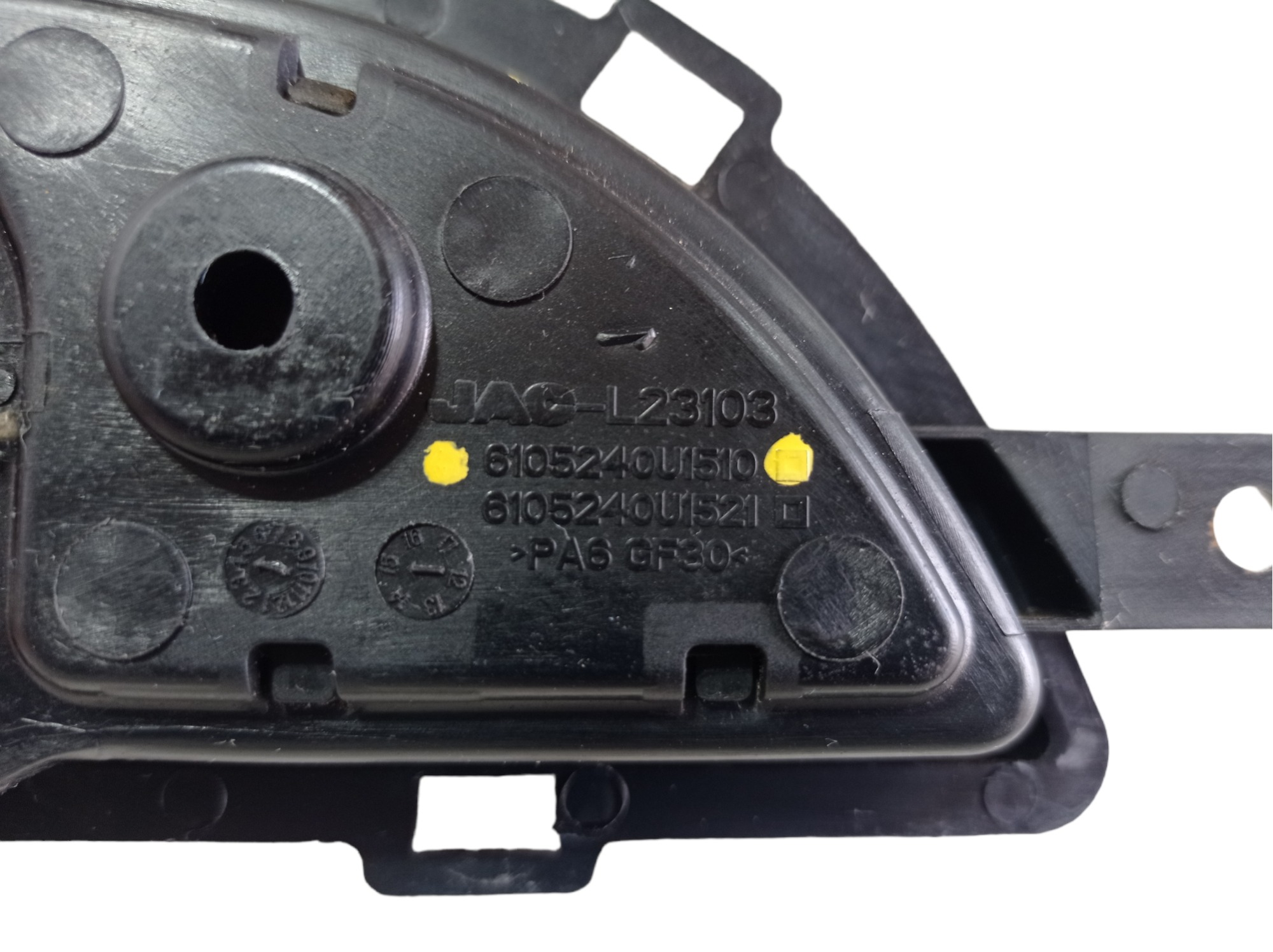 Maçaneta Interior Porta Dianteira Direita Jac T6  2016 V475 Preto 7