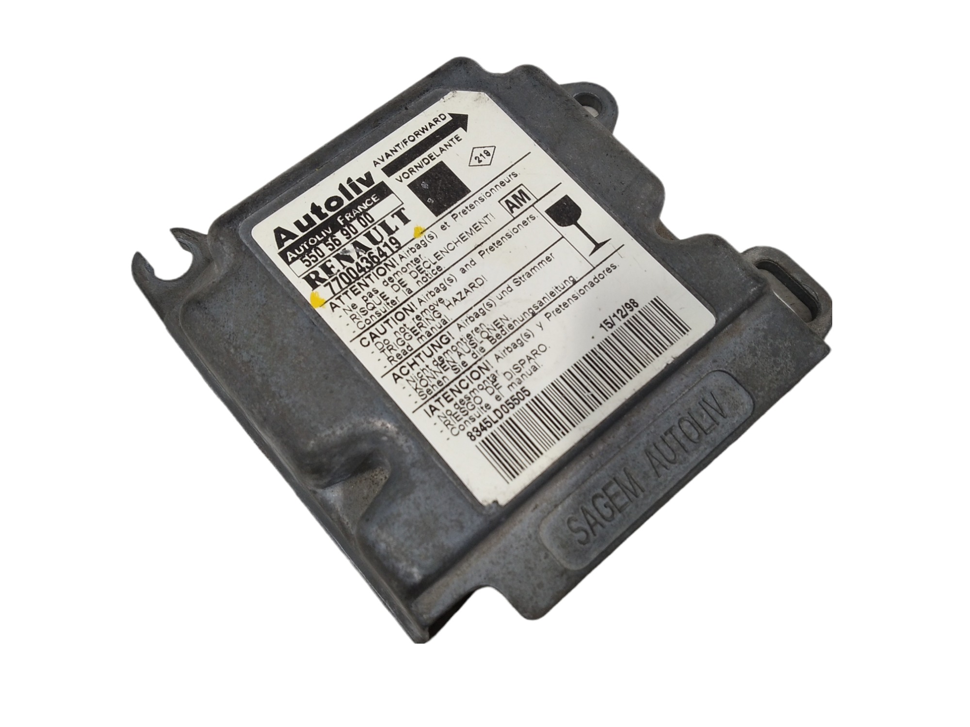Módulo Renault Scenic 1999 7700436419 2