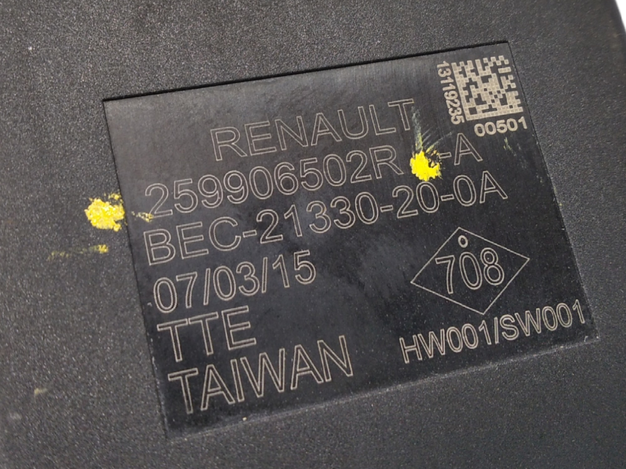 Módulo Estacionamento Renault Sandero Stepway 1.6 2016 V346 Preto 6